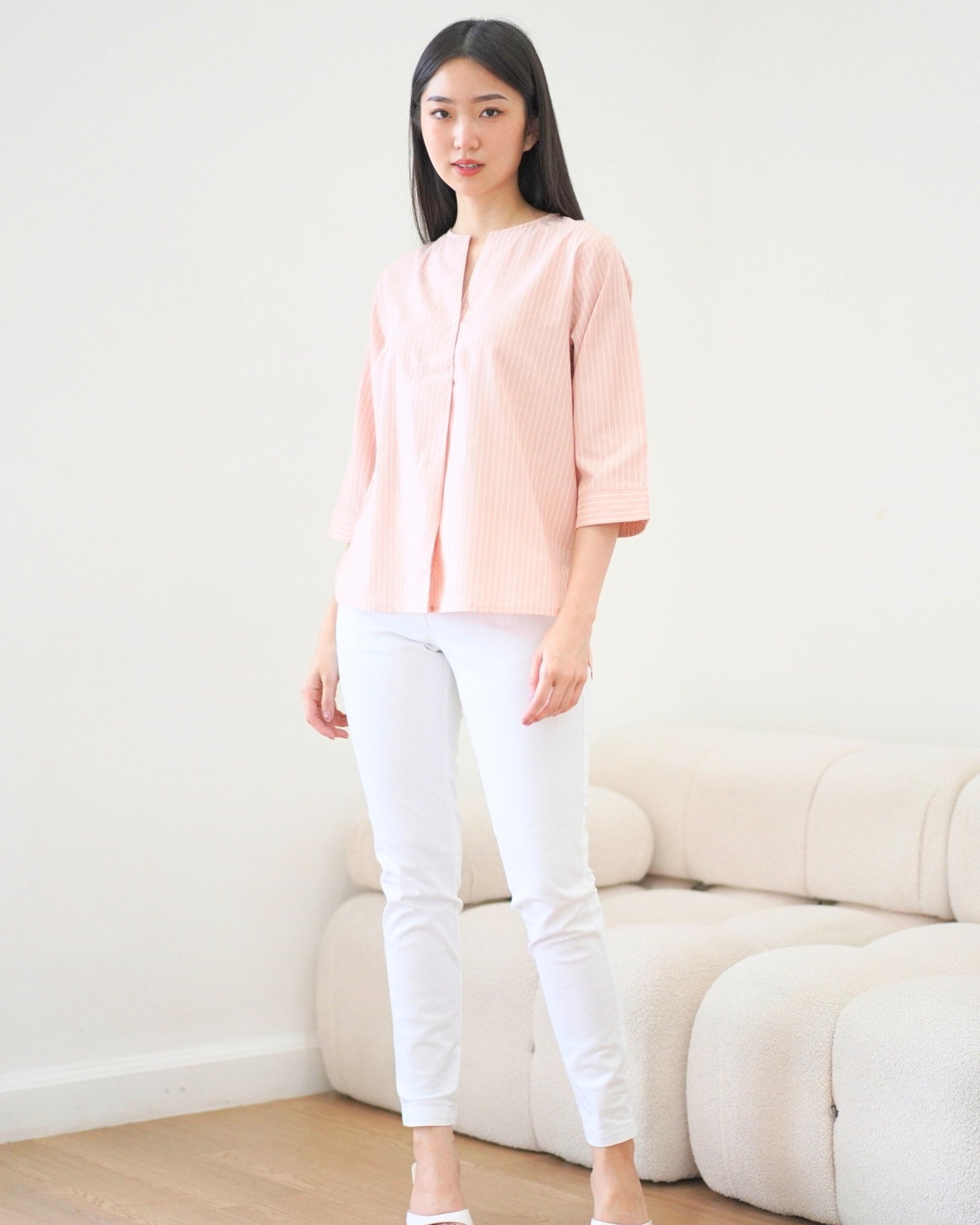 Ms Daisy Serena Stripe Top Kasual