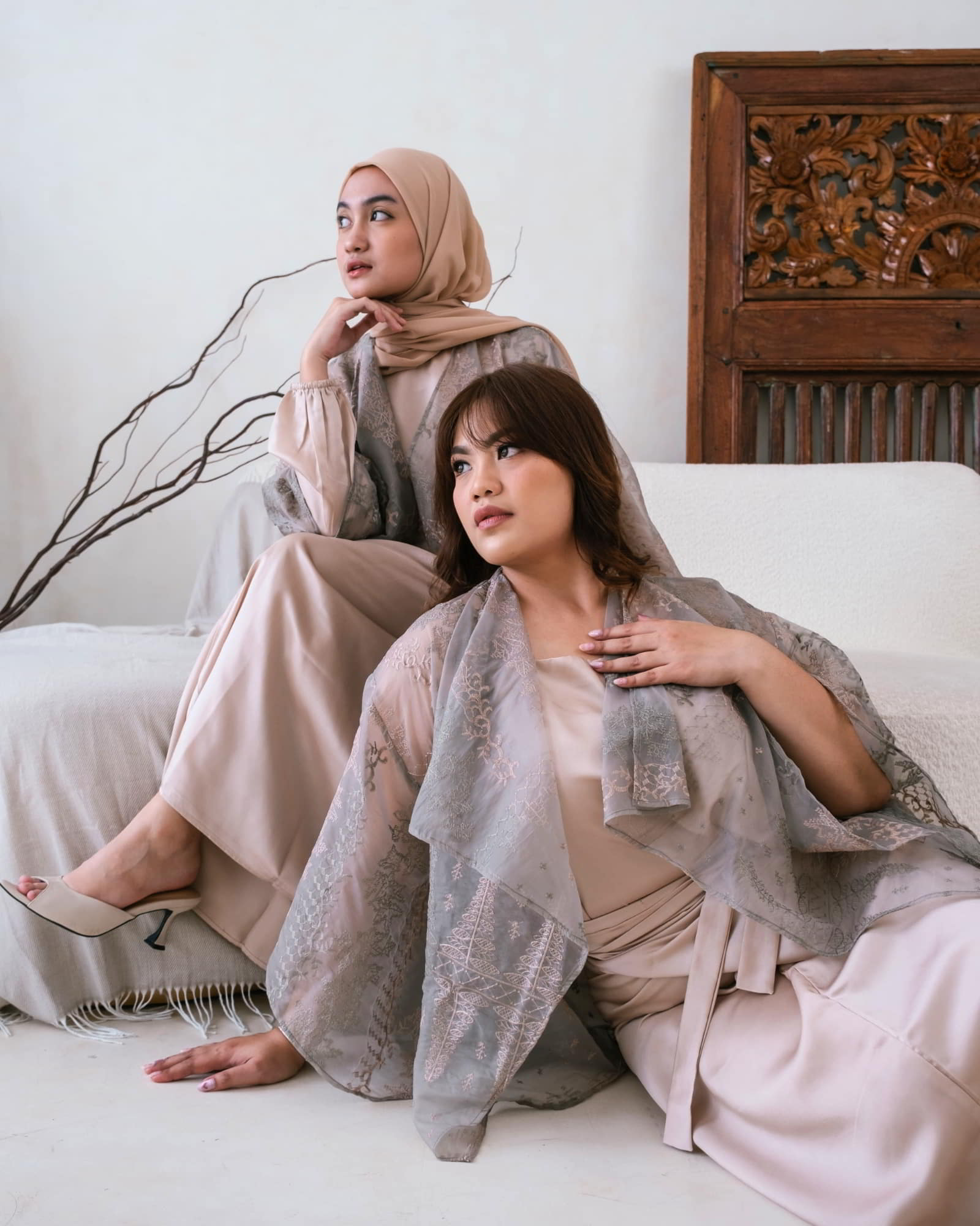 Ms Daisy Zahra Premium Organza Brocade Outer