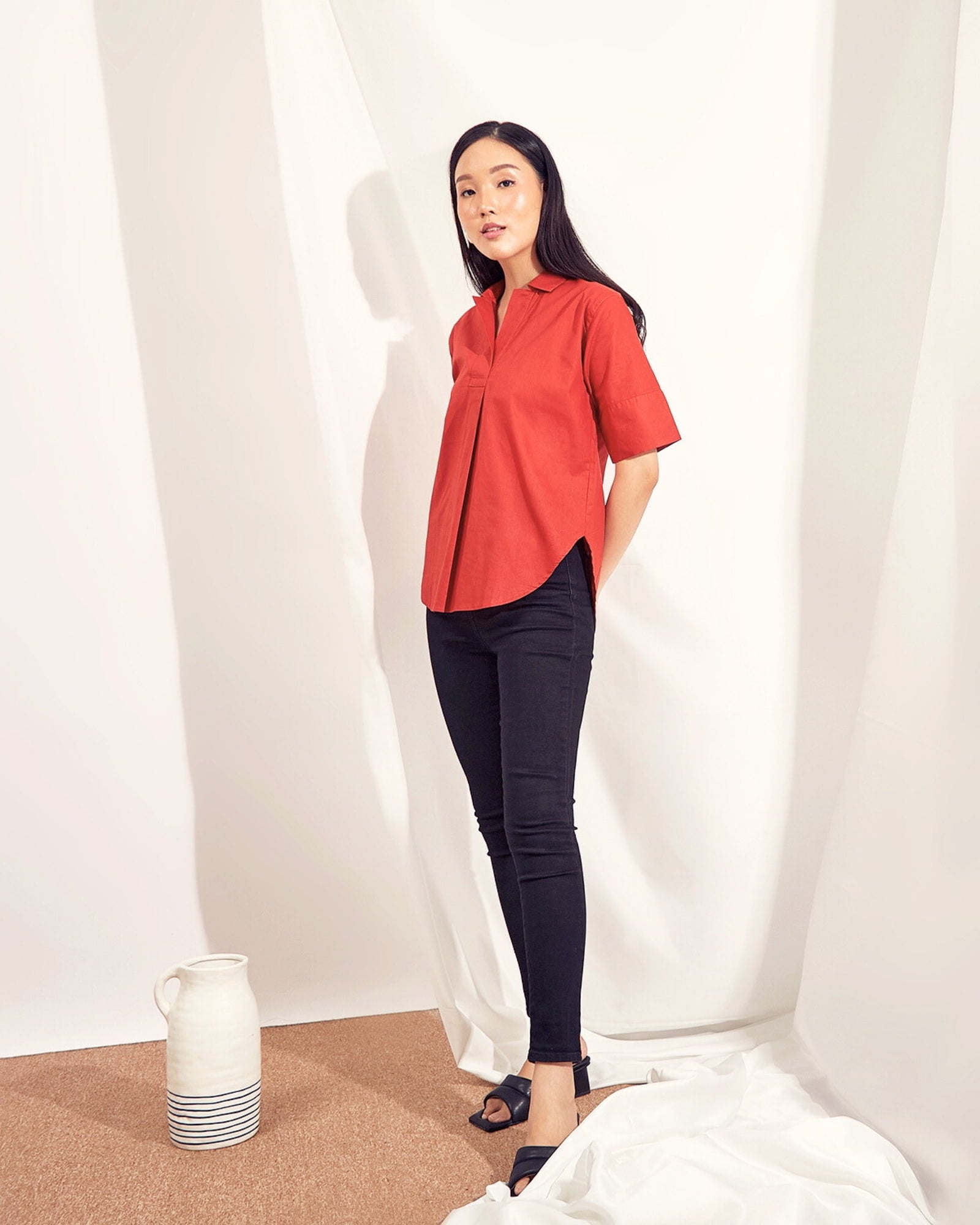 Ms Daisy Nola Cotton Blouse