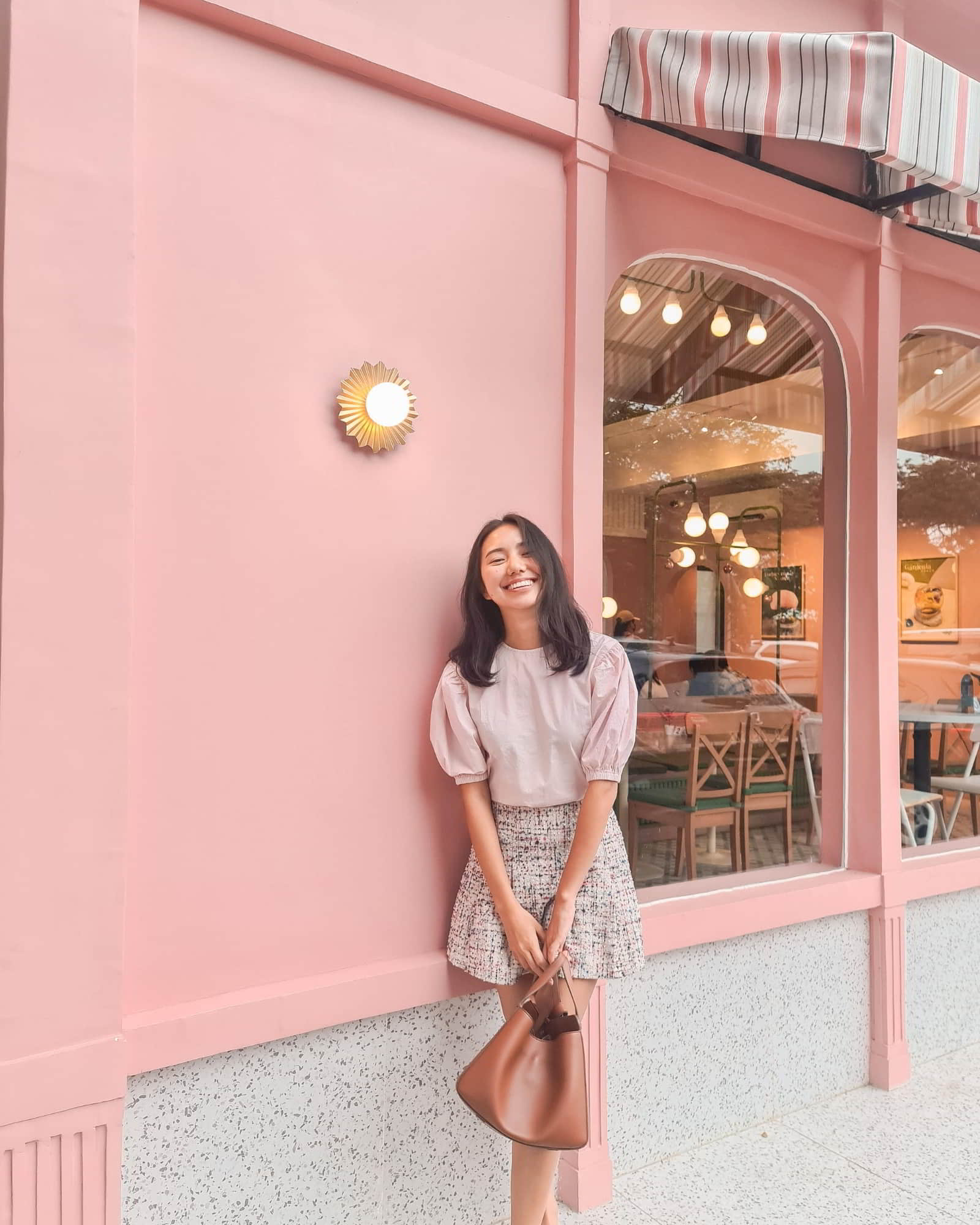Ms Daisy Bianca Puff Sleeve Top
