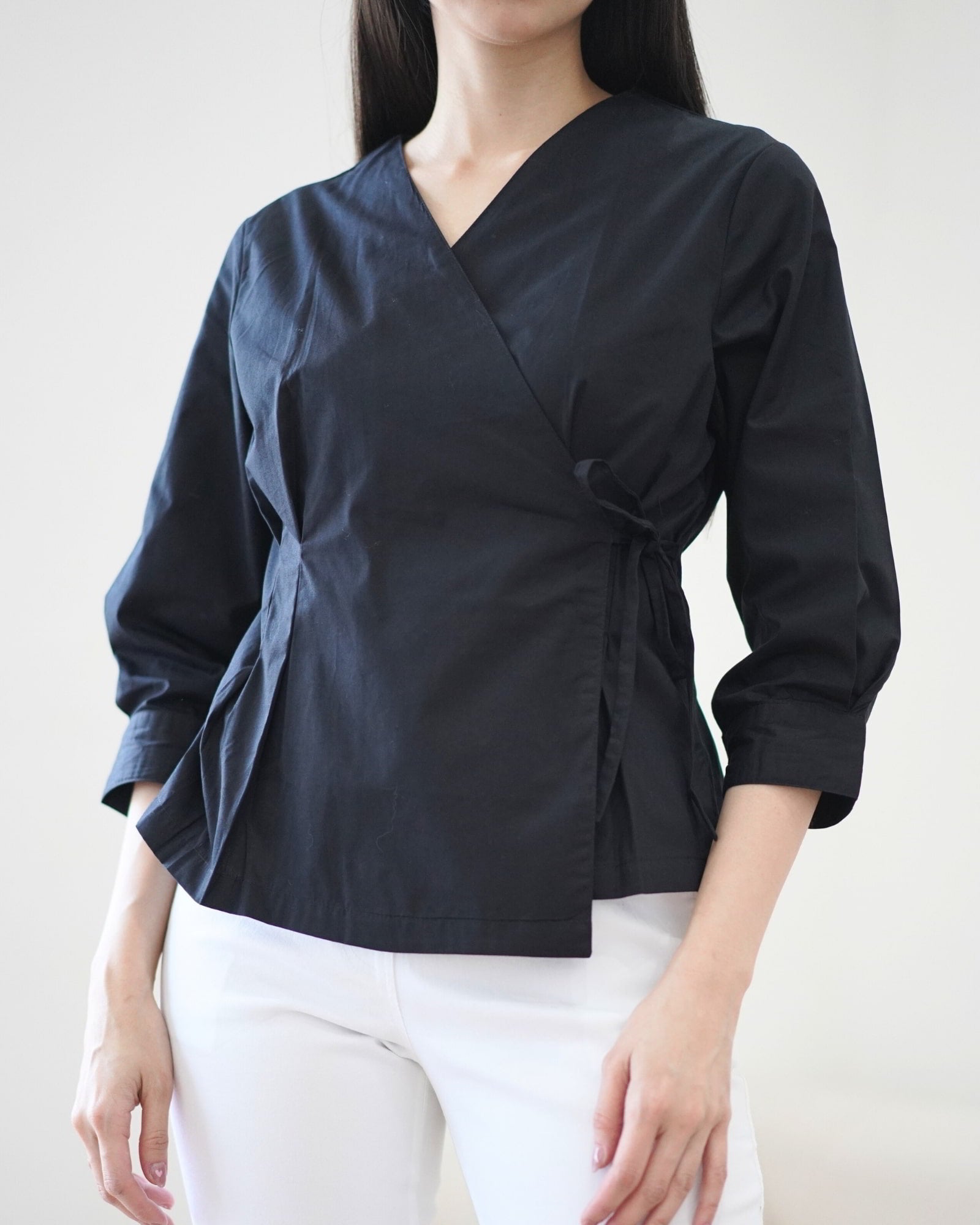 Ms Daisy Adora Kimono-like Tied Top Long Sleeve