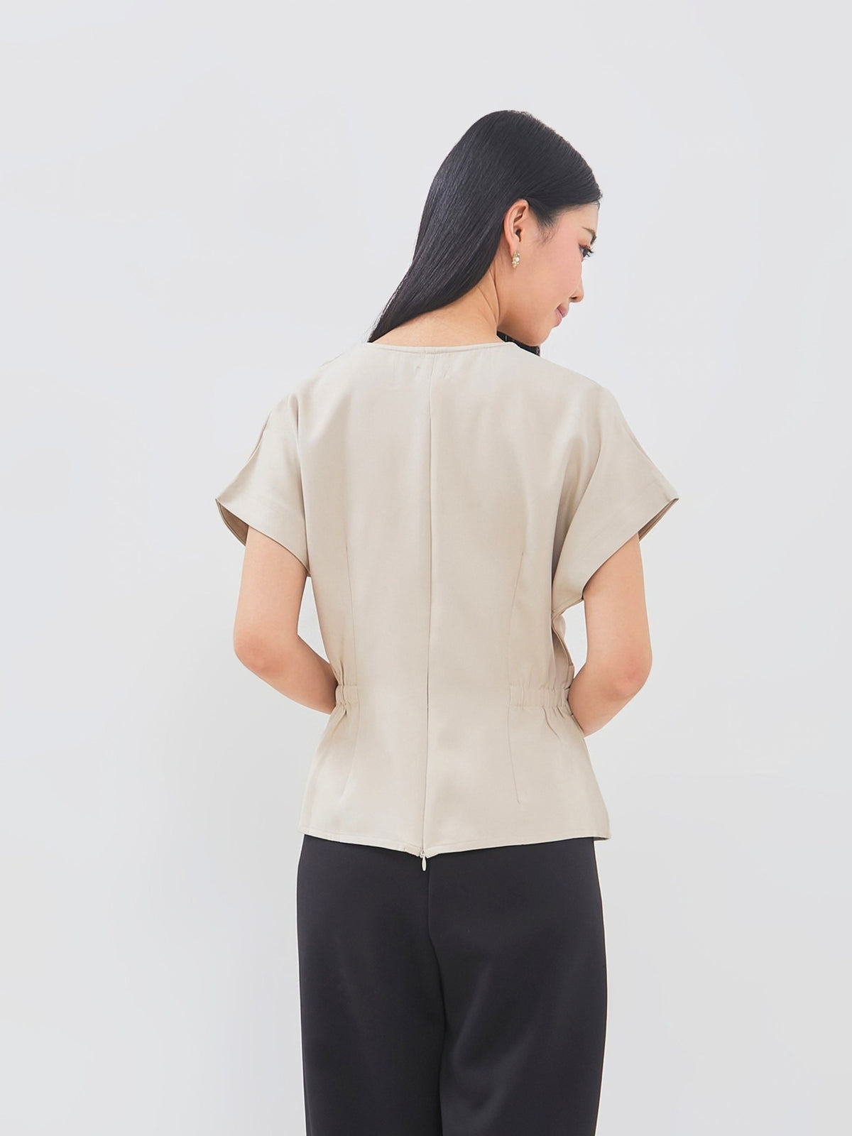 Ms Daisy Joanne Wrap Blouse