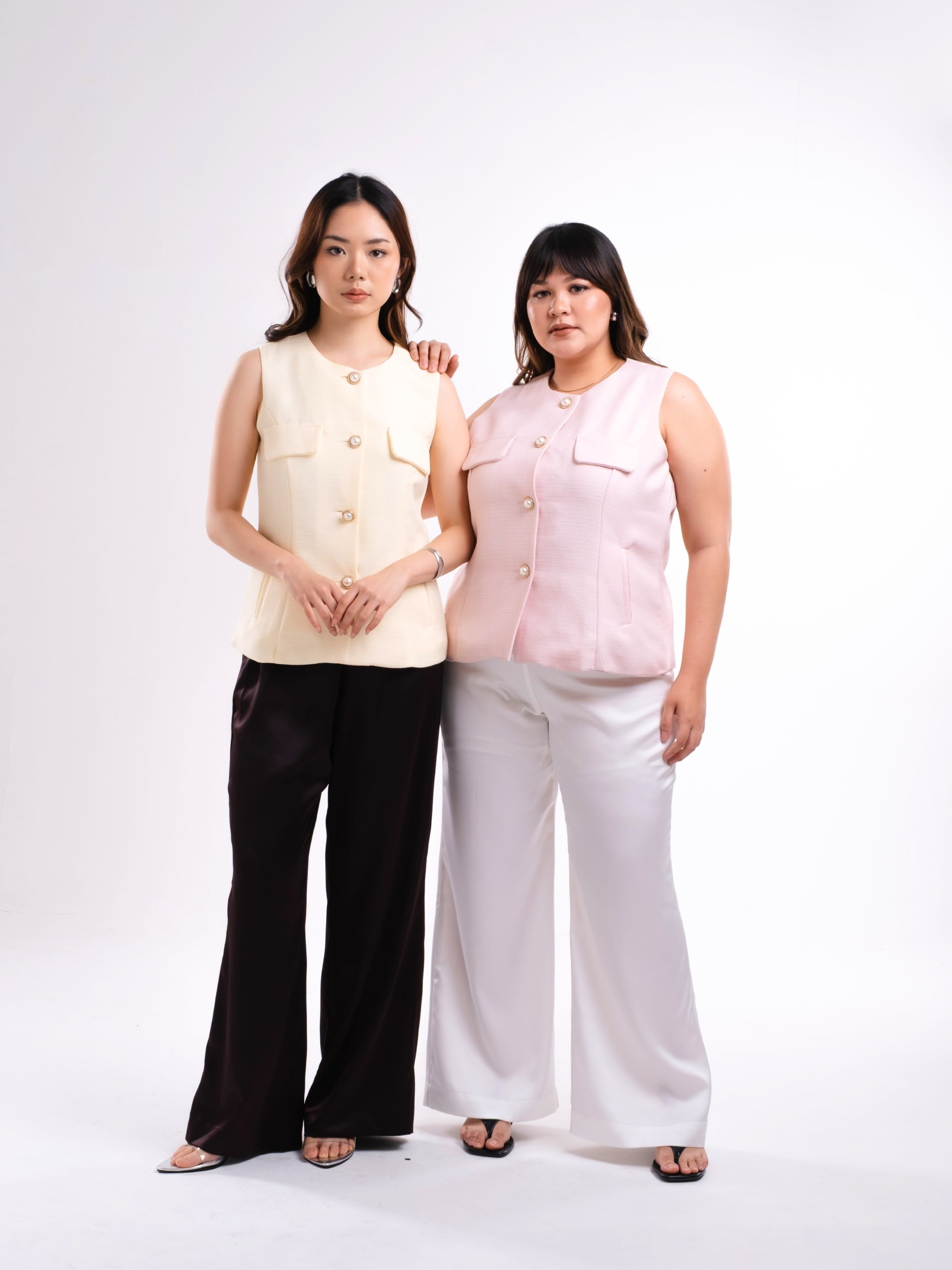 Ms Daisy - Amelie Tweed Top