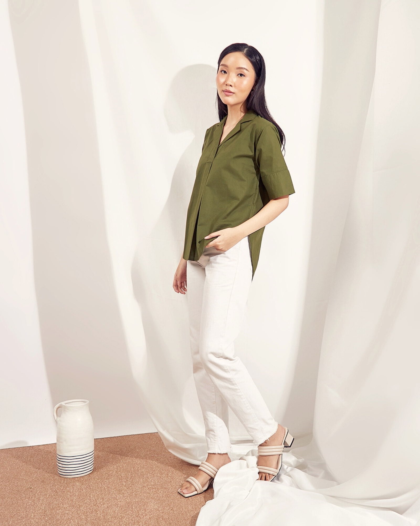 Ms Daisy Nola Cotton Blouse