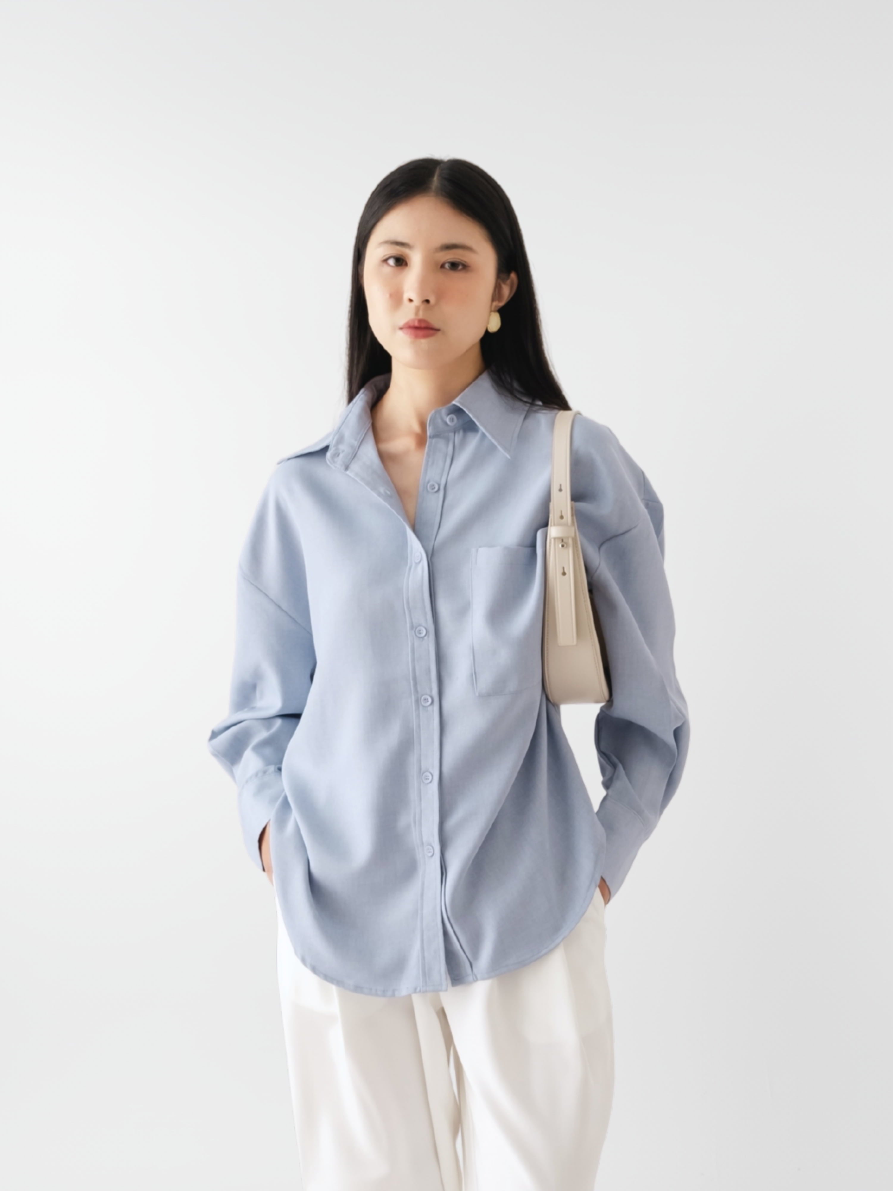 Ms Daisy Camilla Oversized Shirt with Pockets