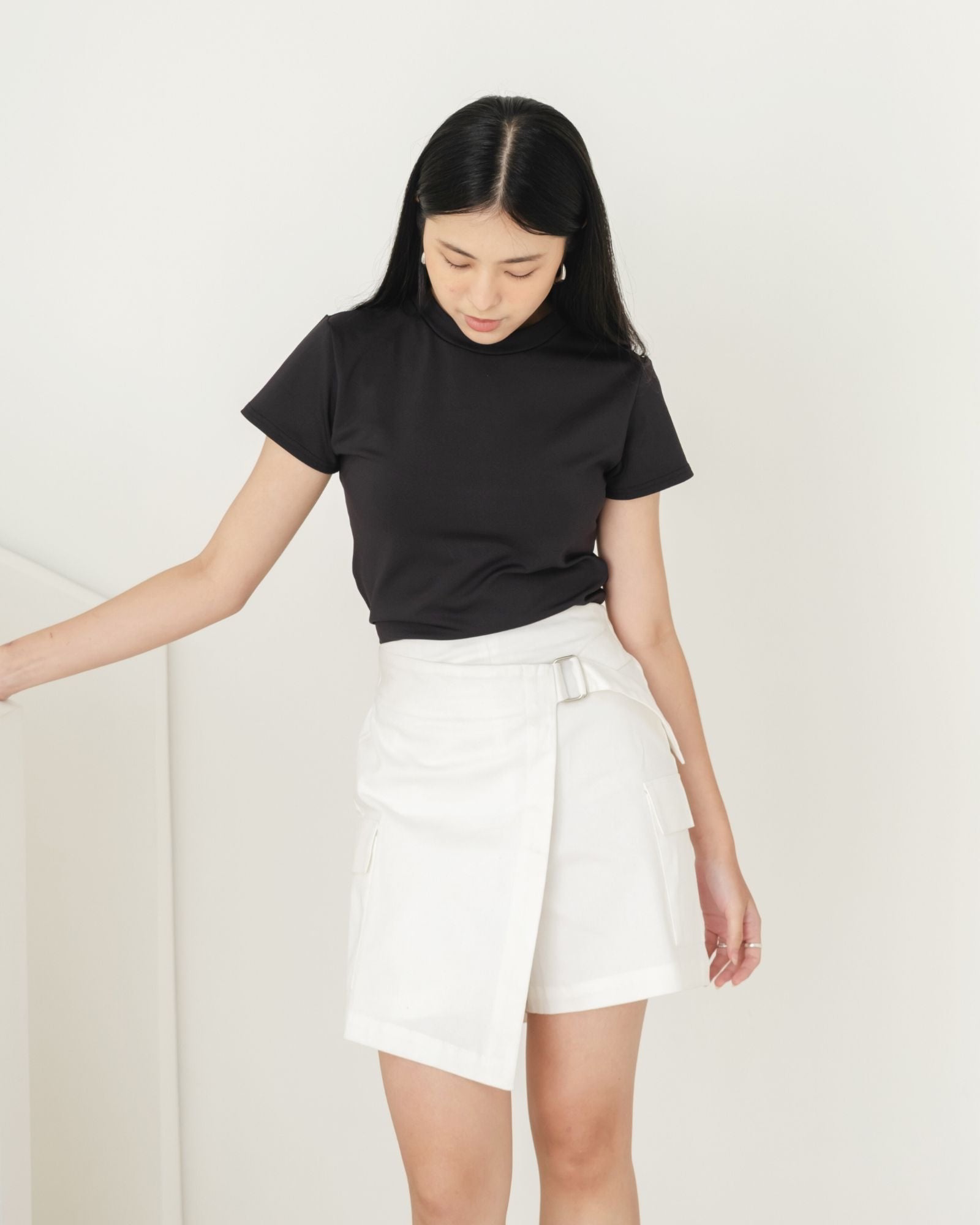 Ms Daisy Adriana Highwaist Belted Cargo Skort