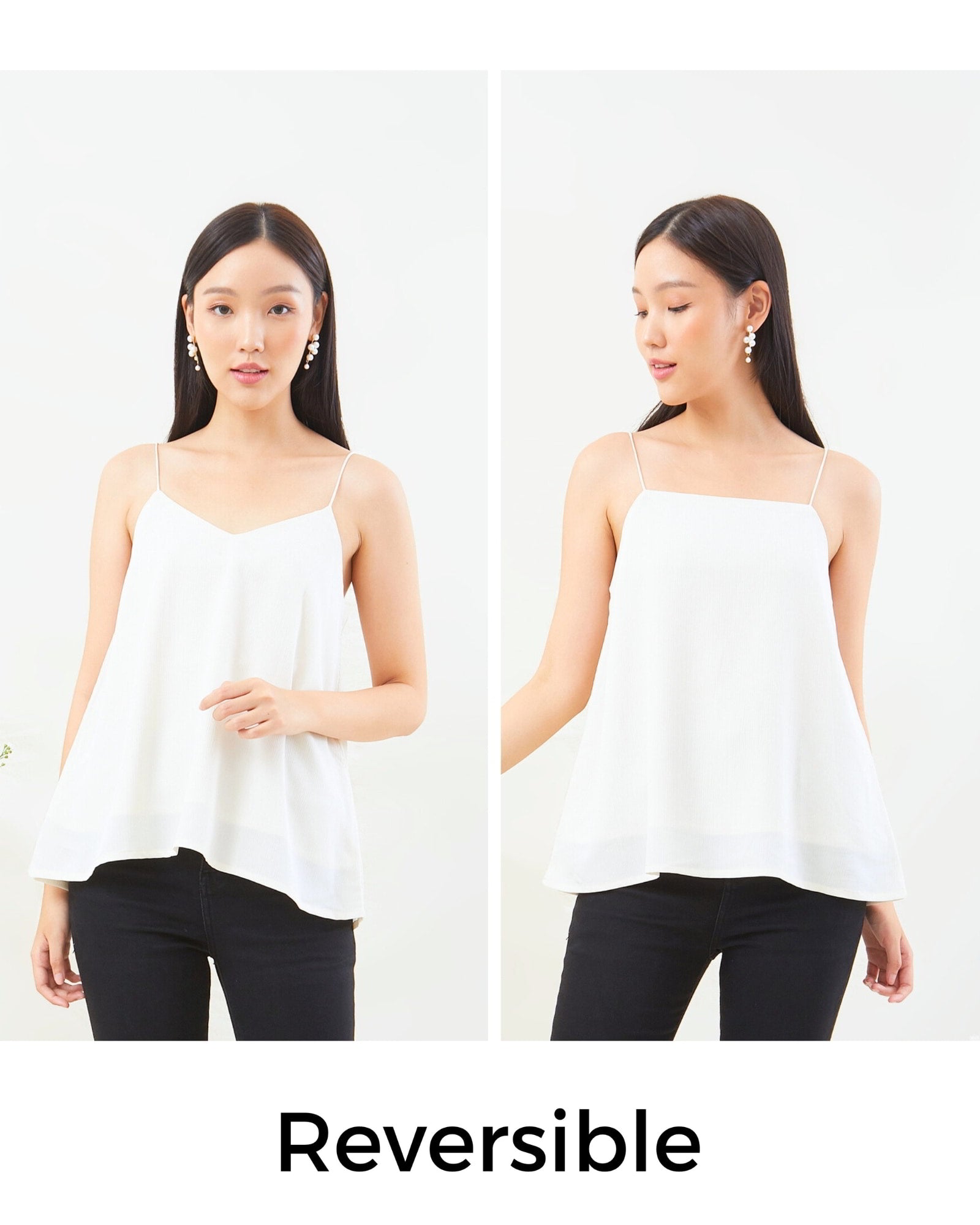 Ms Daisy Eden Textured Reversible Tanktop