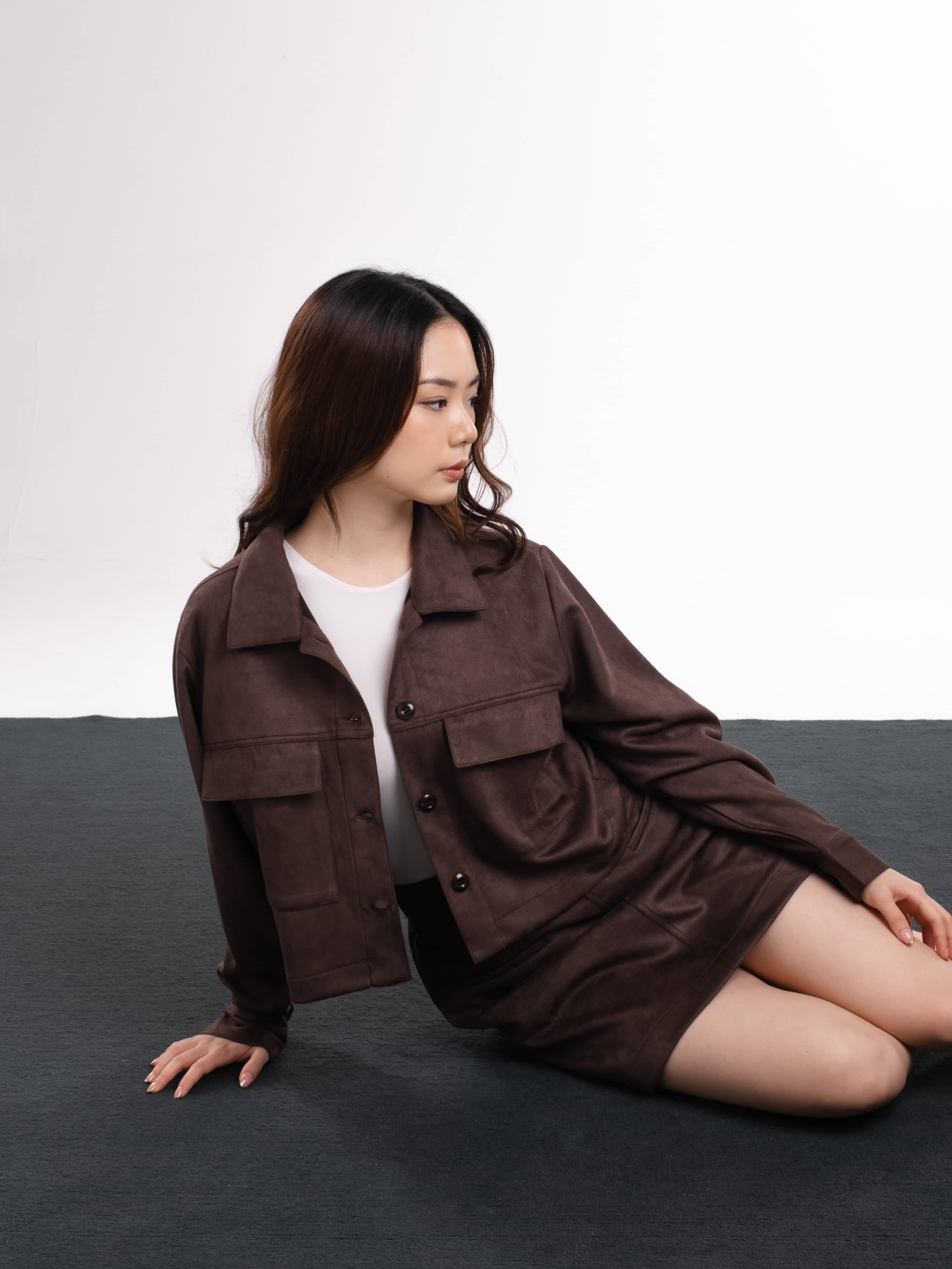 Ms Daisy - Cassian Suede Skort