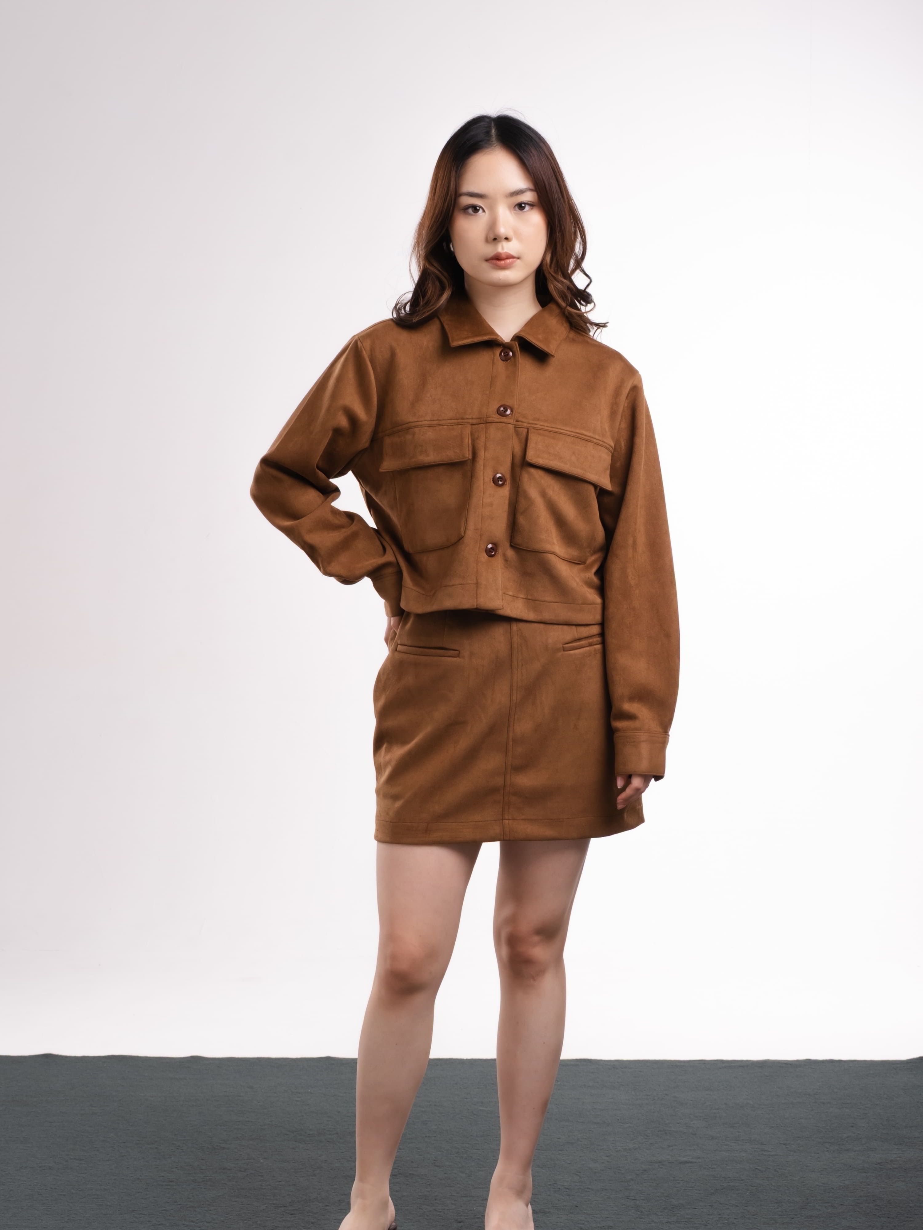 Ms Daisy - Cassian Suede Skort