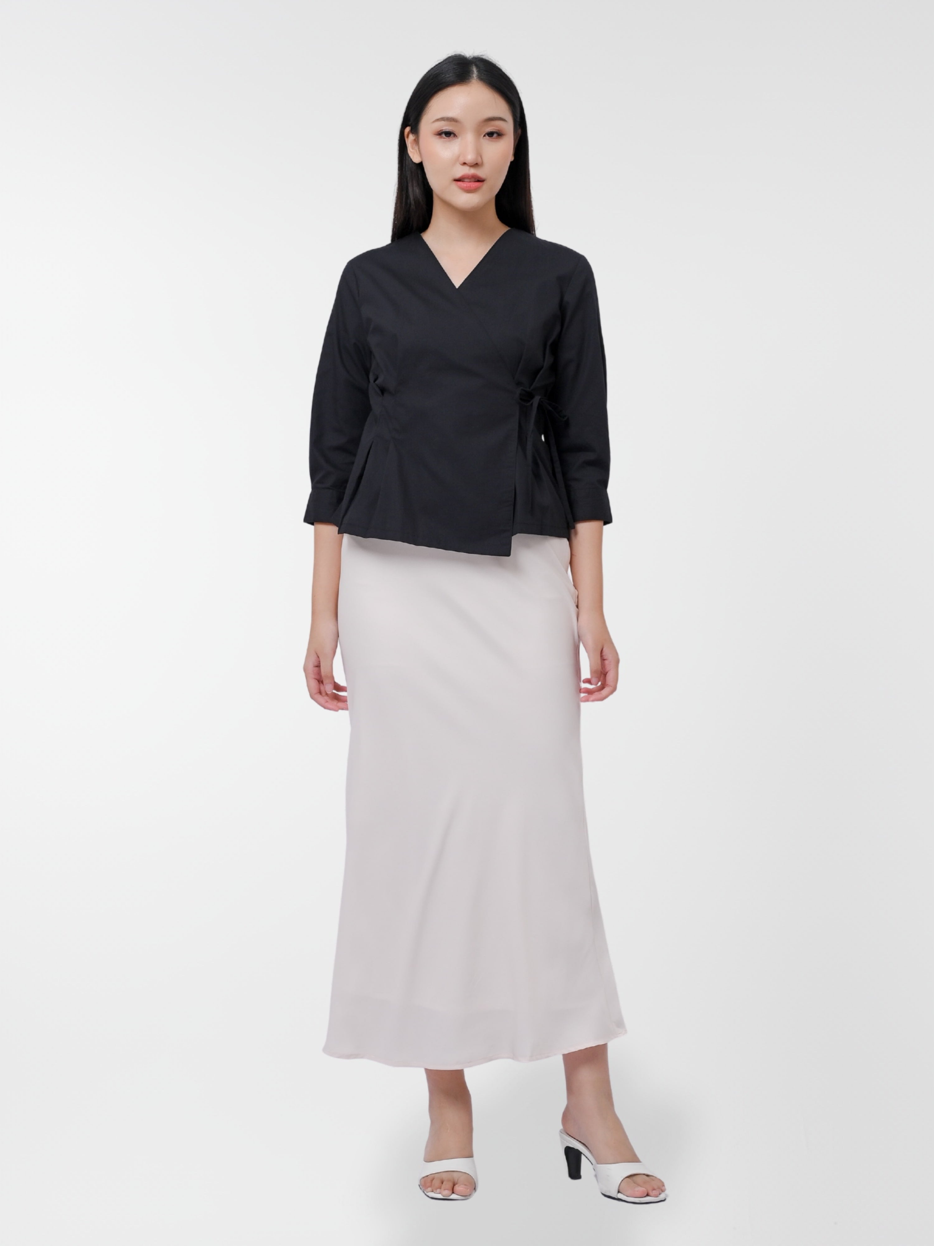 Ms Daisy Adora Kimono-like Tied Top Long Sleeve