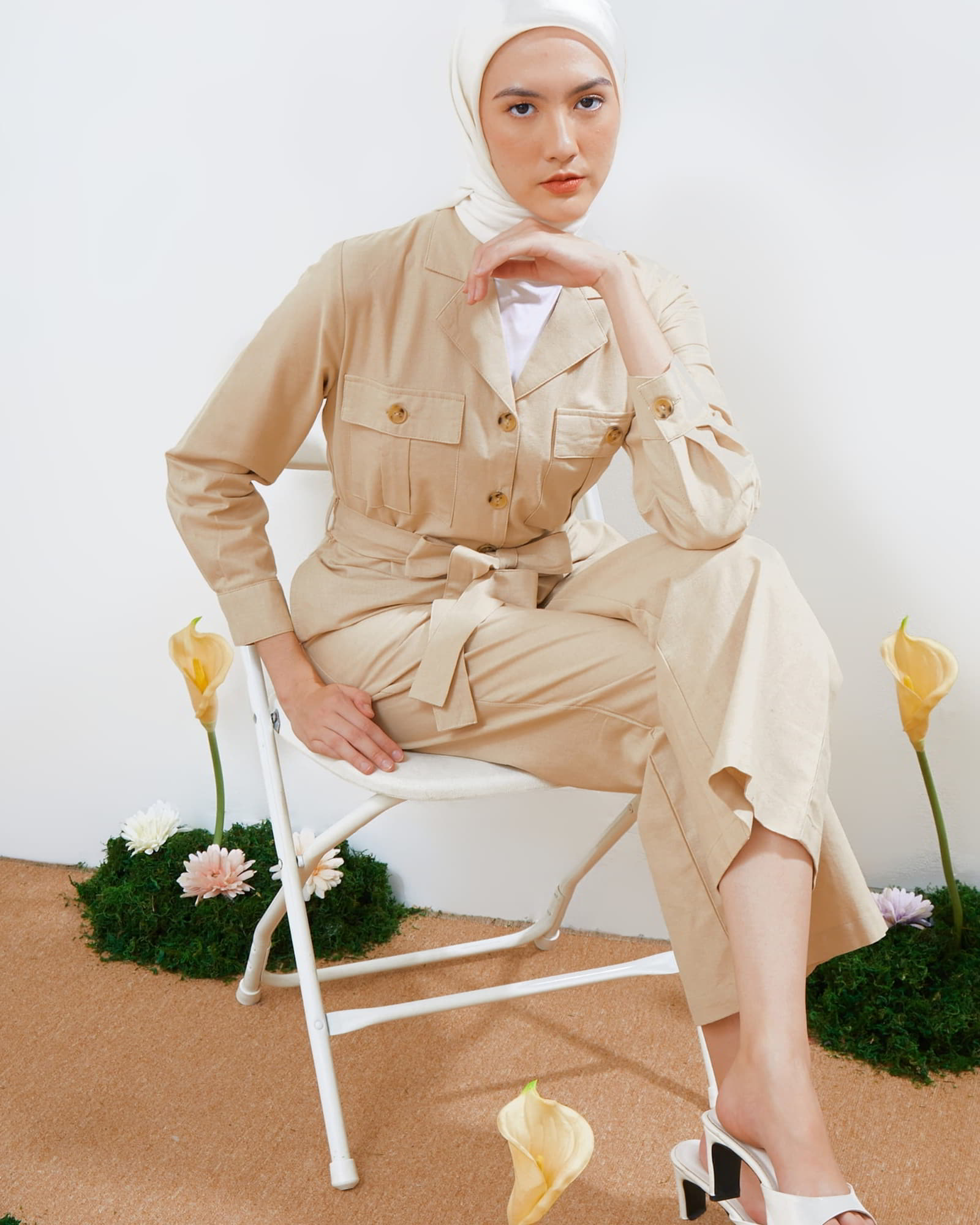 Ms Daisy Confidence Hijab-Friendly Jumpsuit