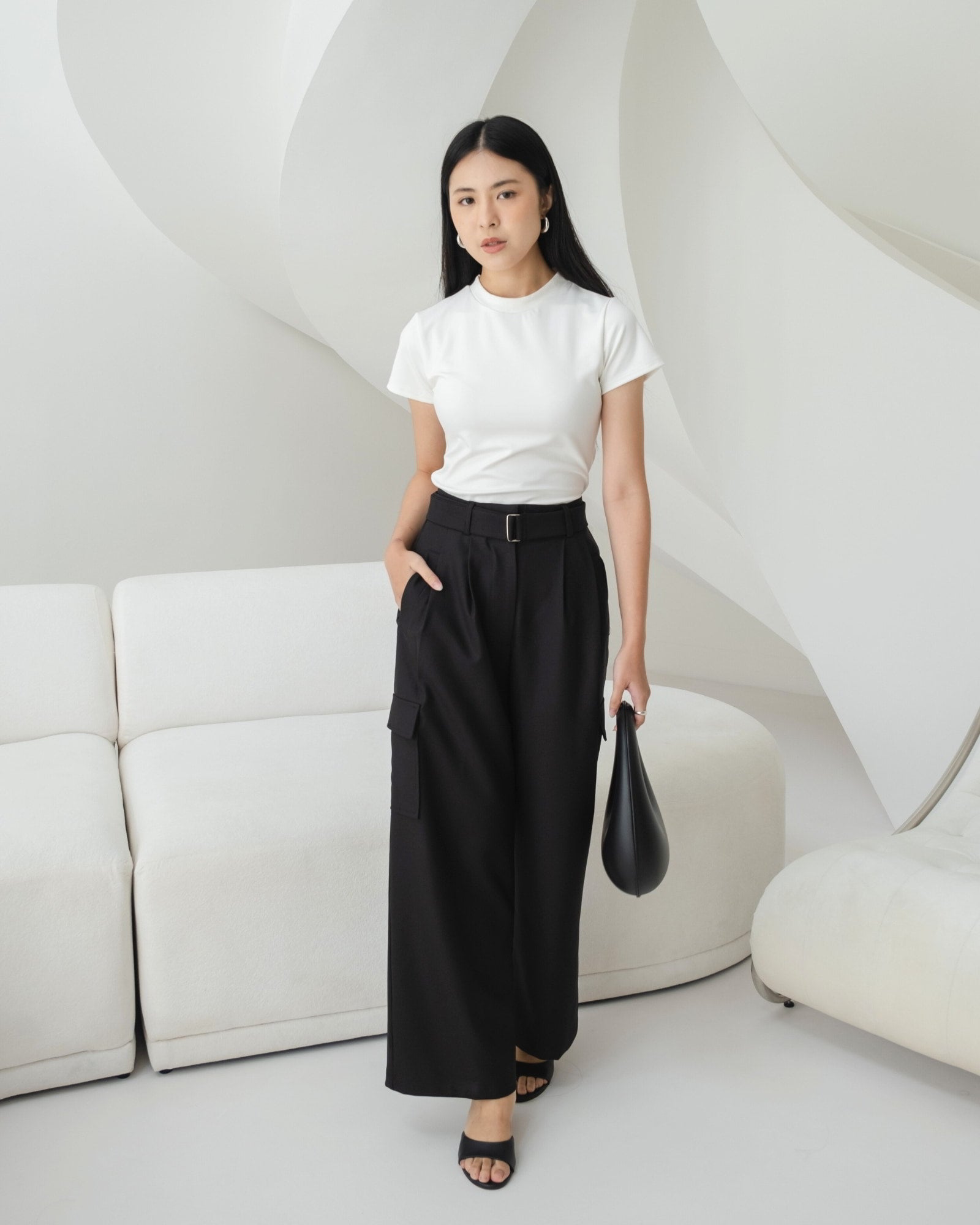 Ms Daisy Alexa Belted Cargo Pants