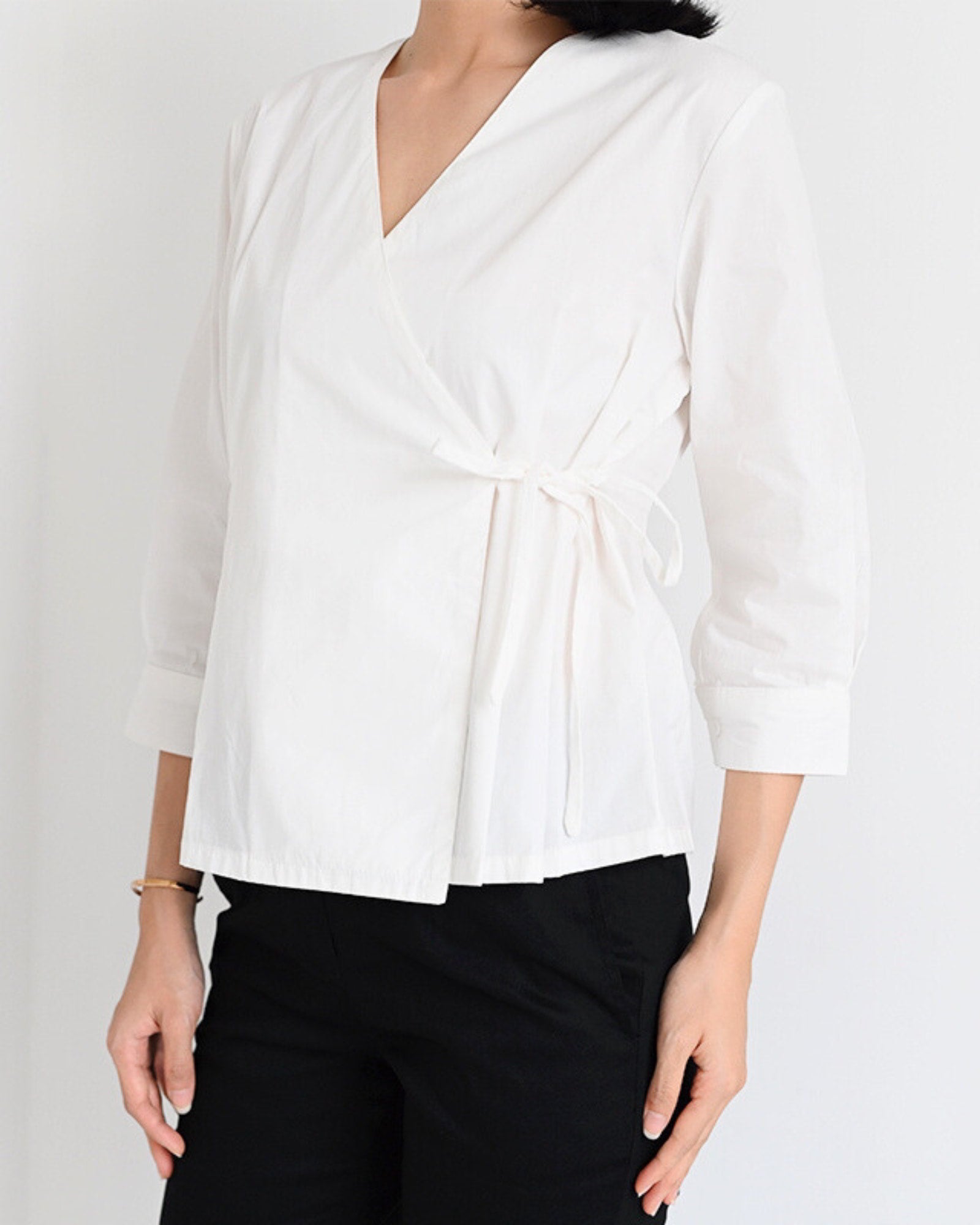 Ms Daisy Adora Kimono-like Tied Top Long Sleeve