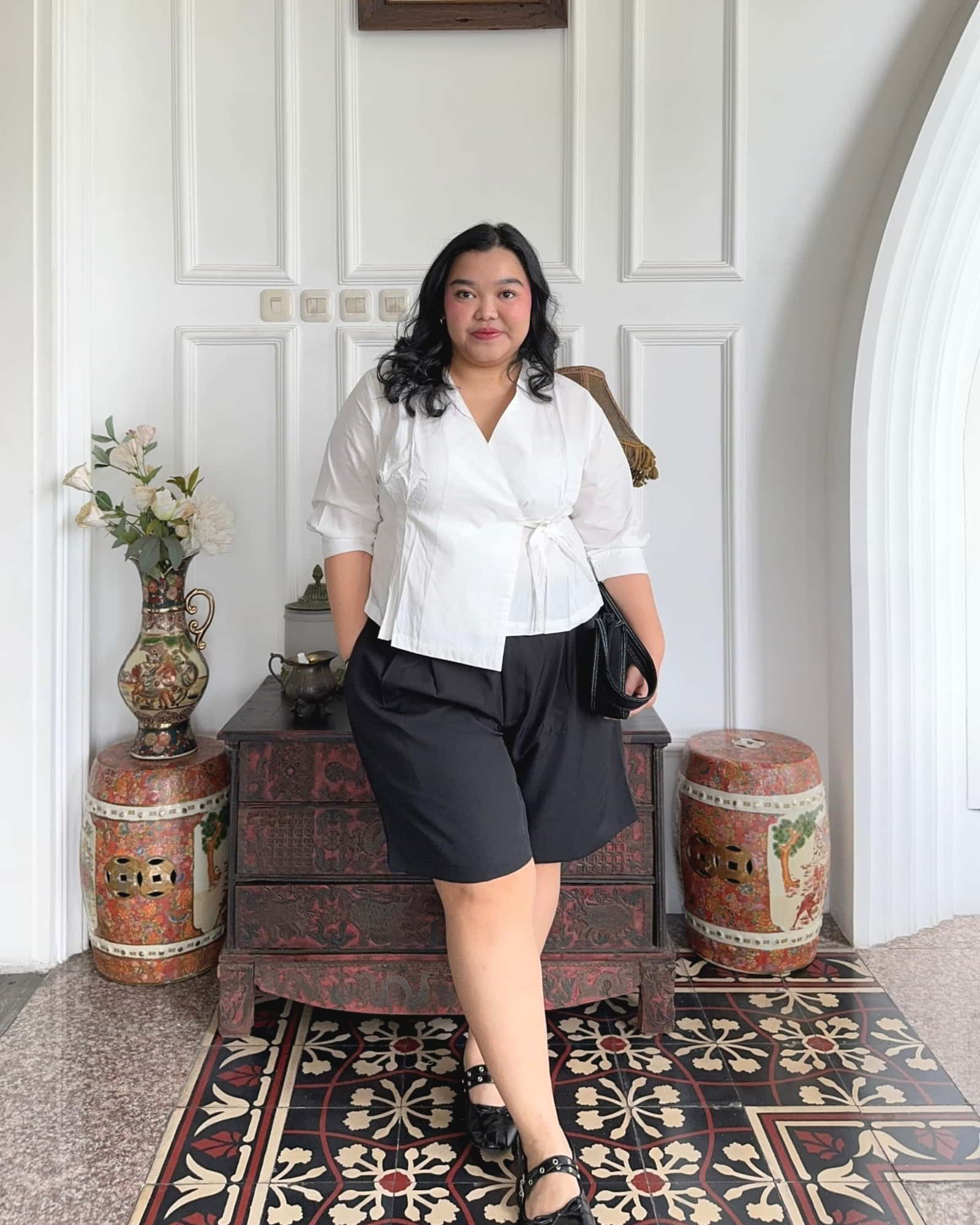 Ms Daisy Lou Midi A Line Shorts