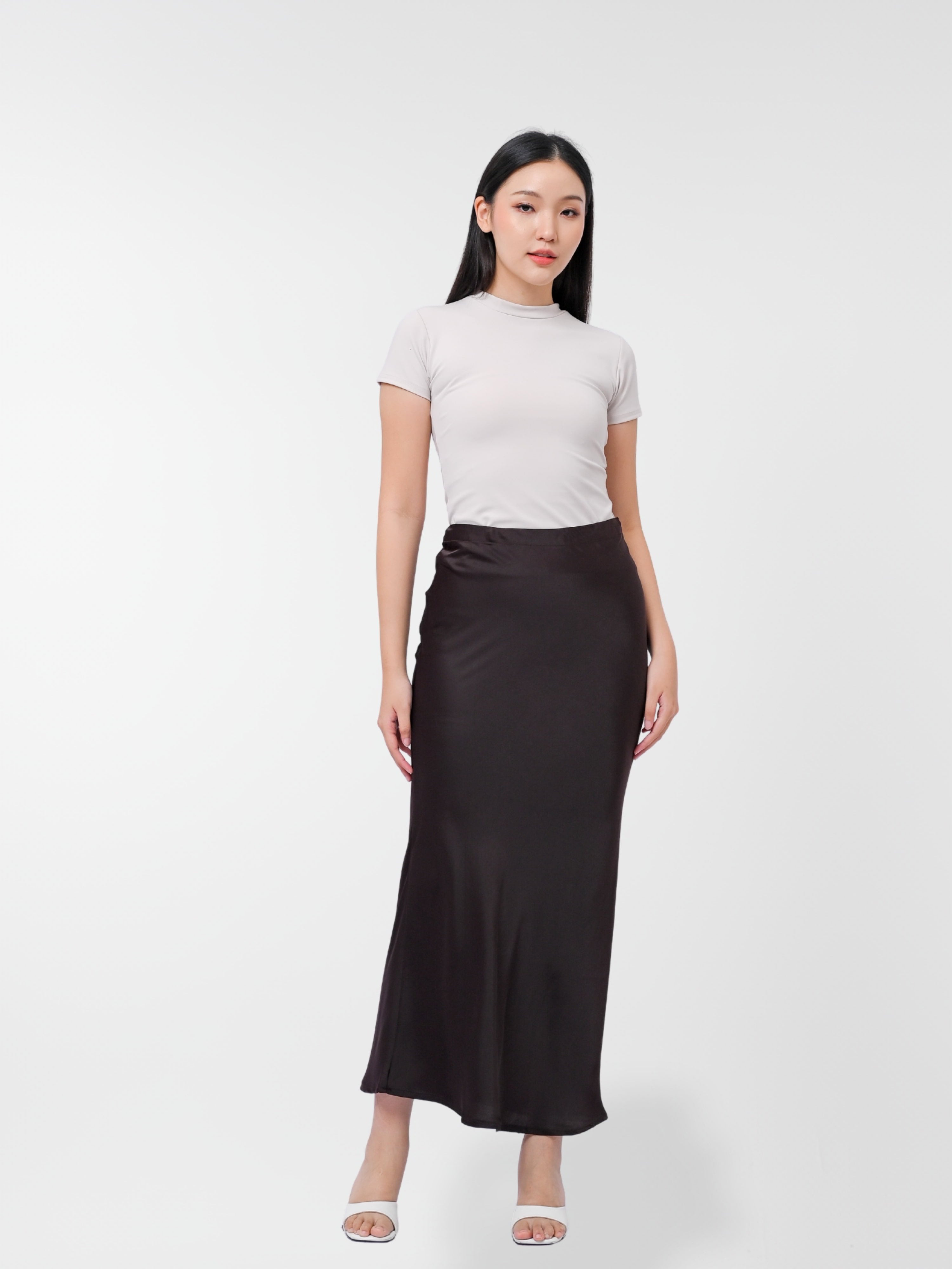 Ms Daisy Aurora Satin Skirt