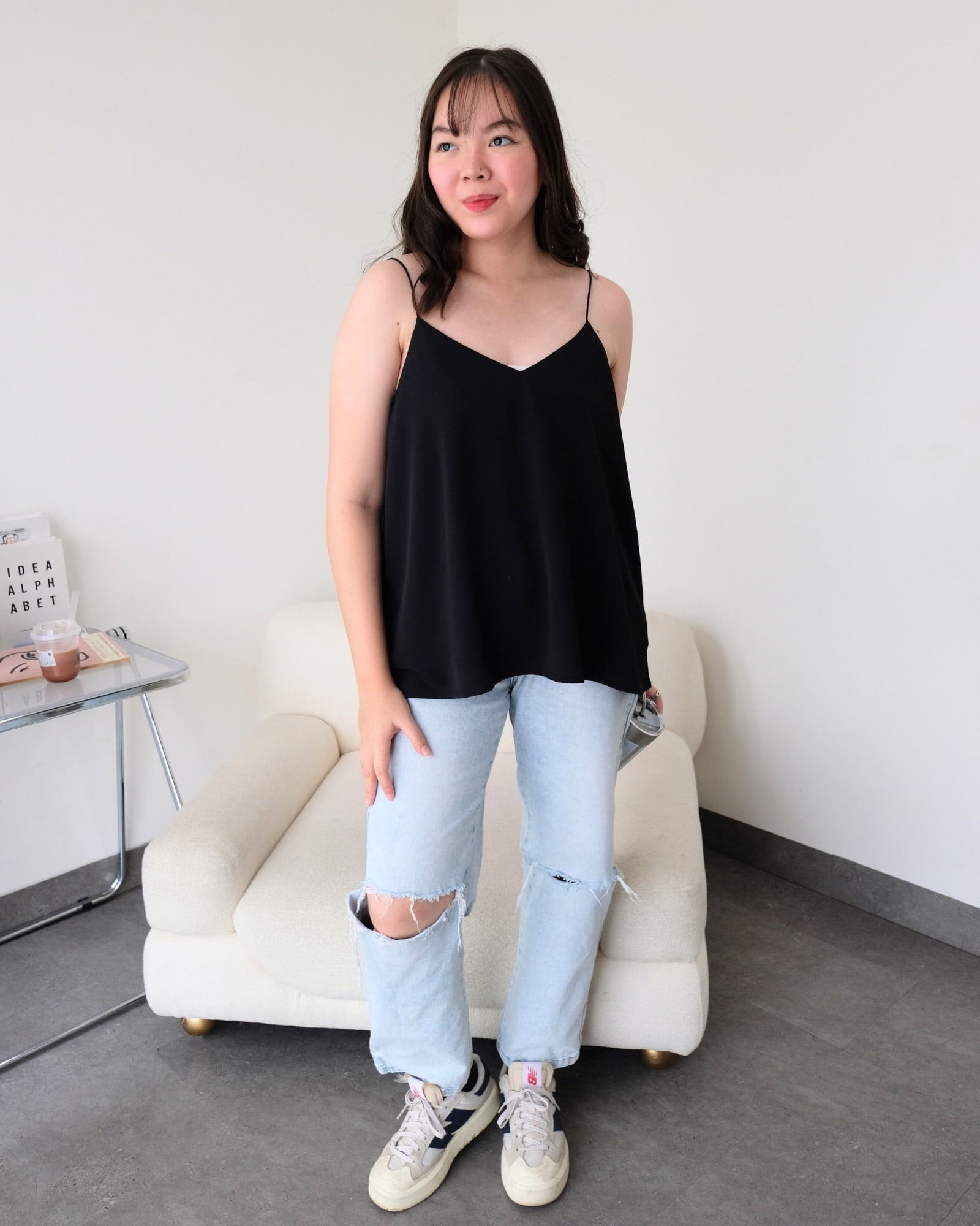 Ms Daisy Eden Textured Reversible Tanktop