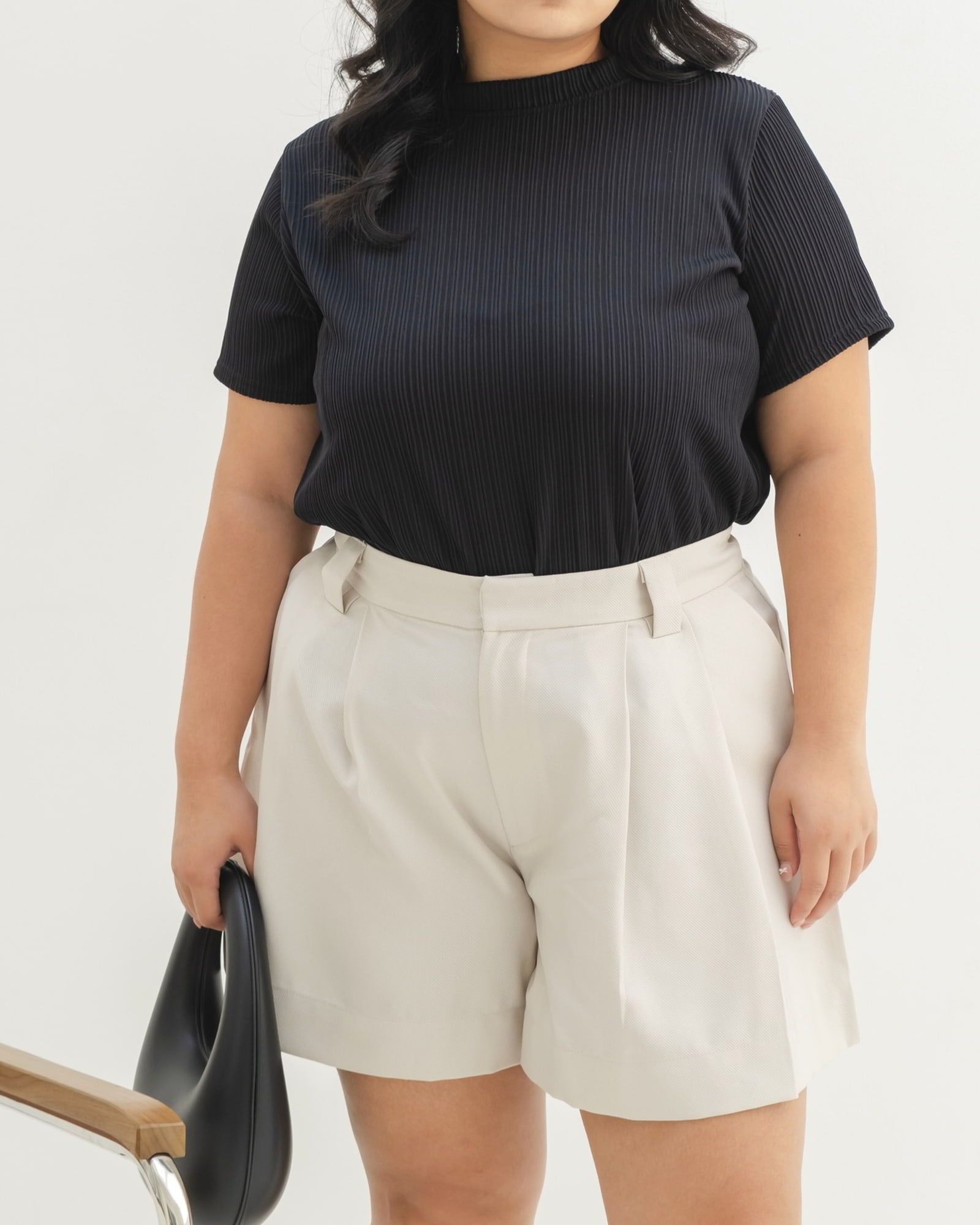 Ms Daisy Candy Pleats Knit T-Shirt