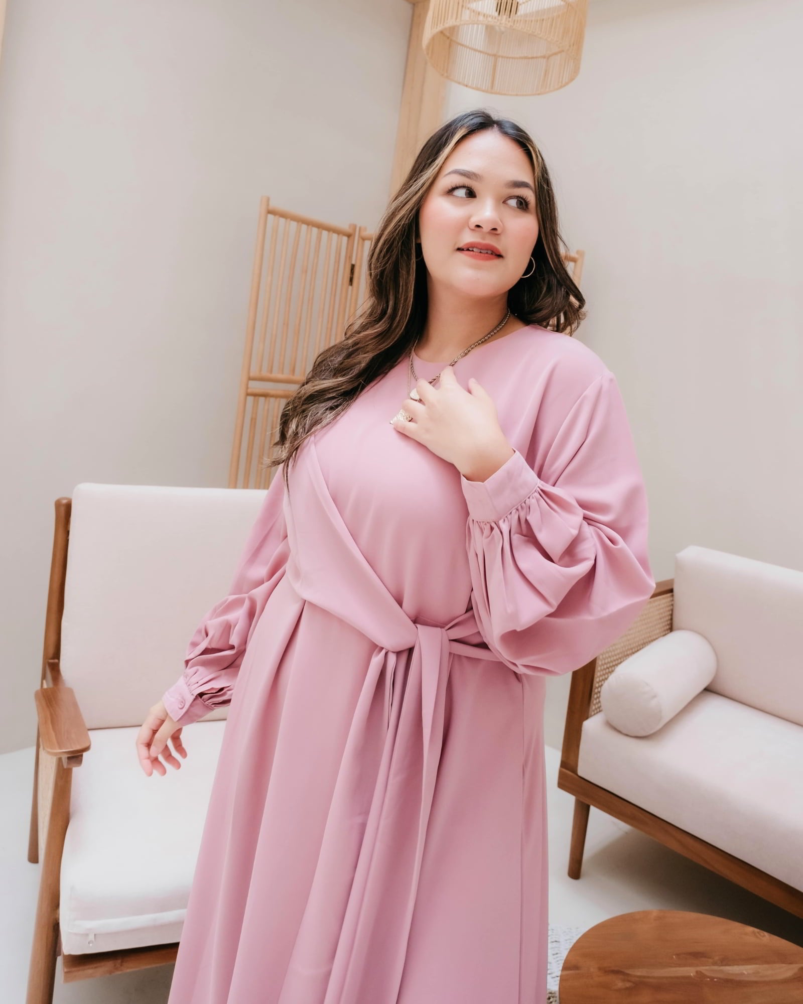 Ms Daisy Nadia Tied dress