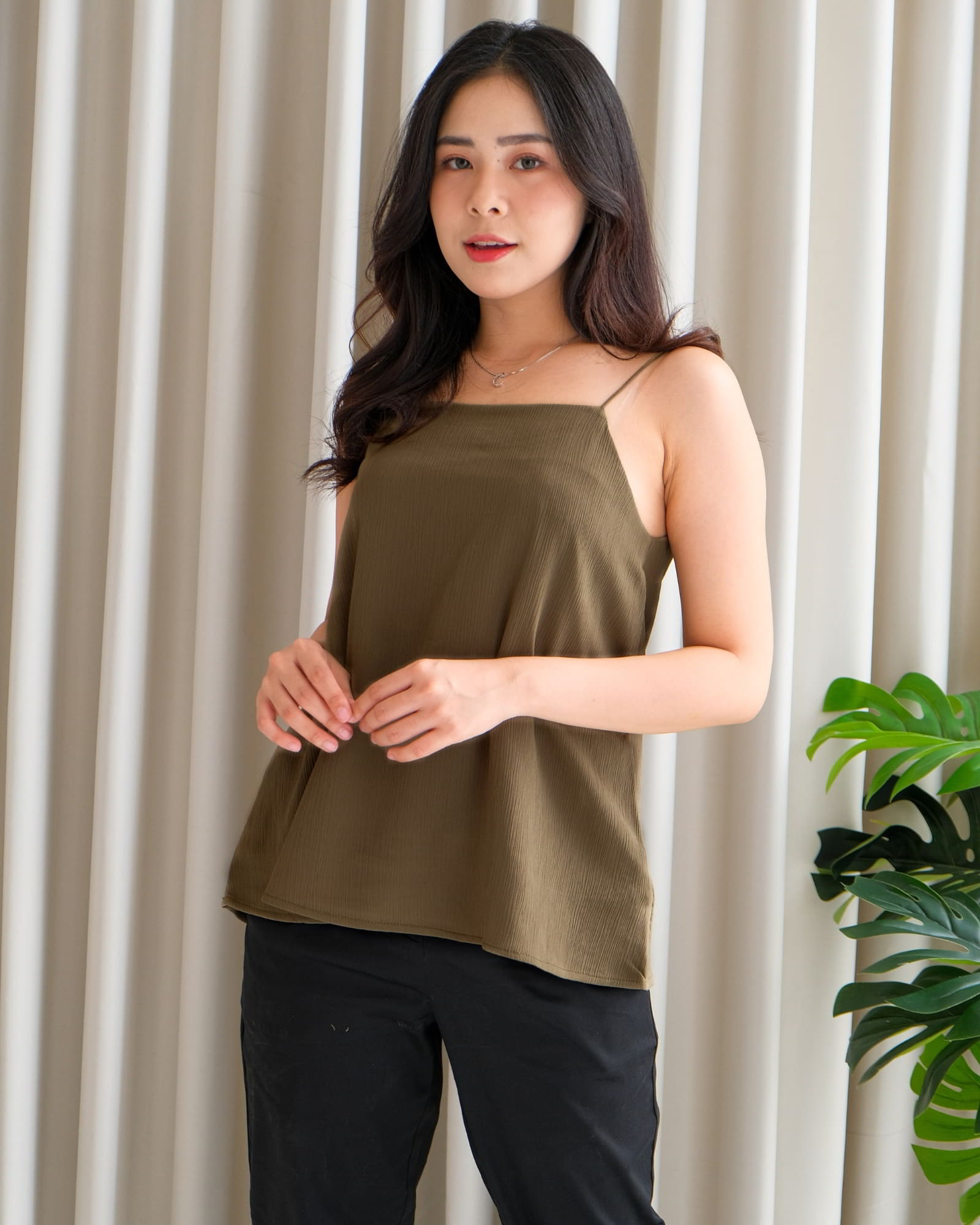 Ms Daisy Eden Textured Reversible Tanktop