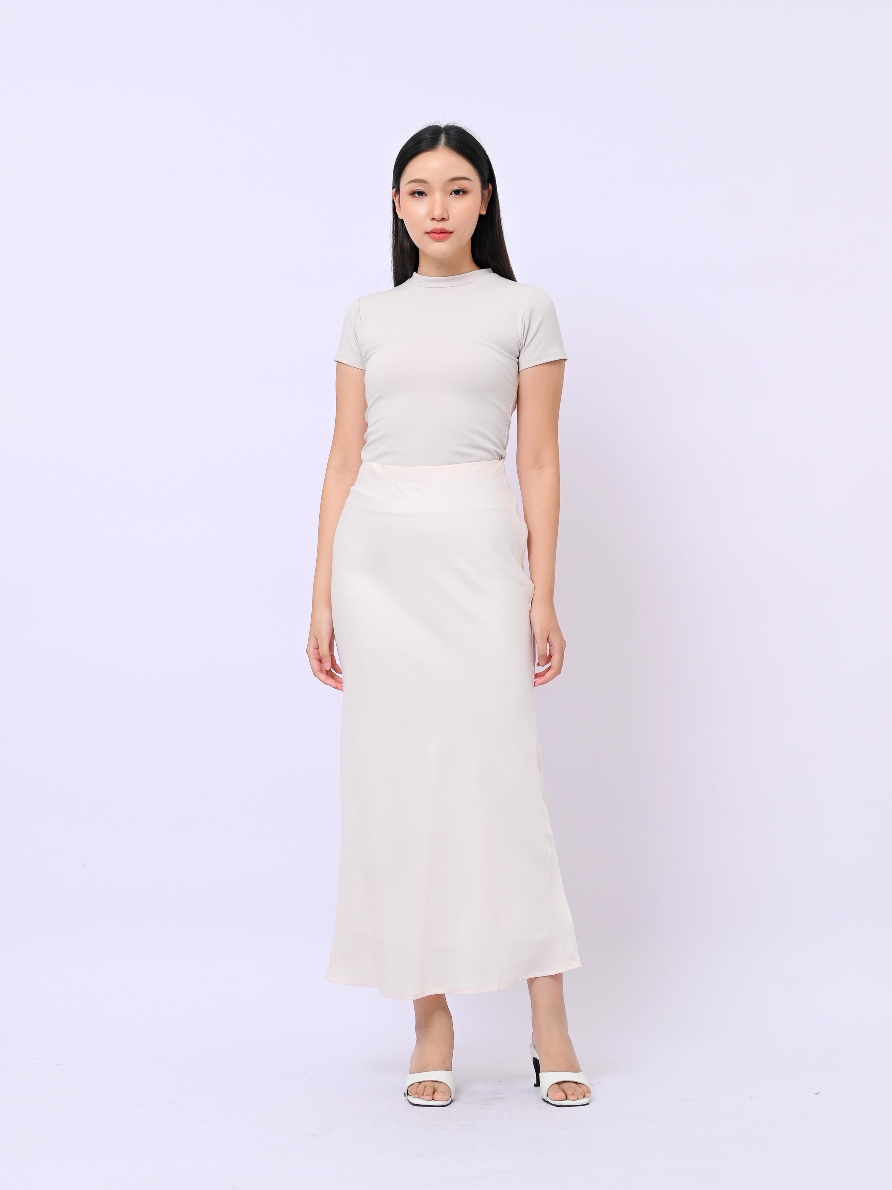 (MINOR DEFECT) Aurora Satin Skirt