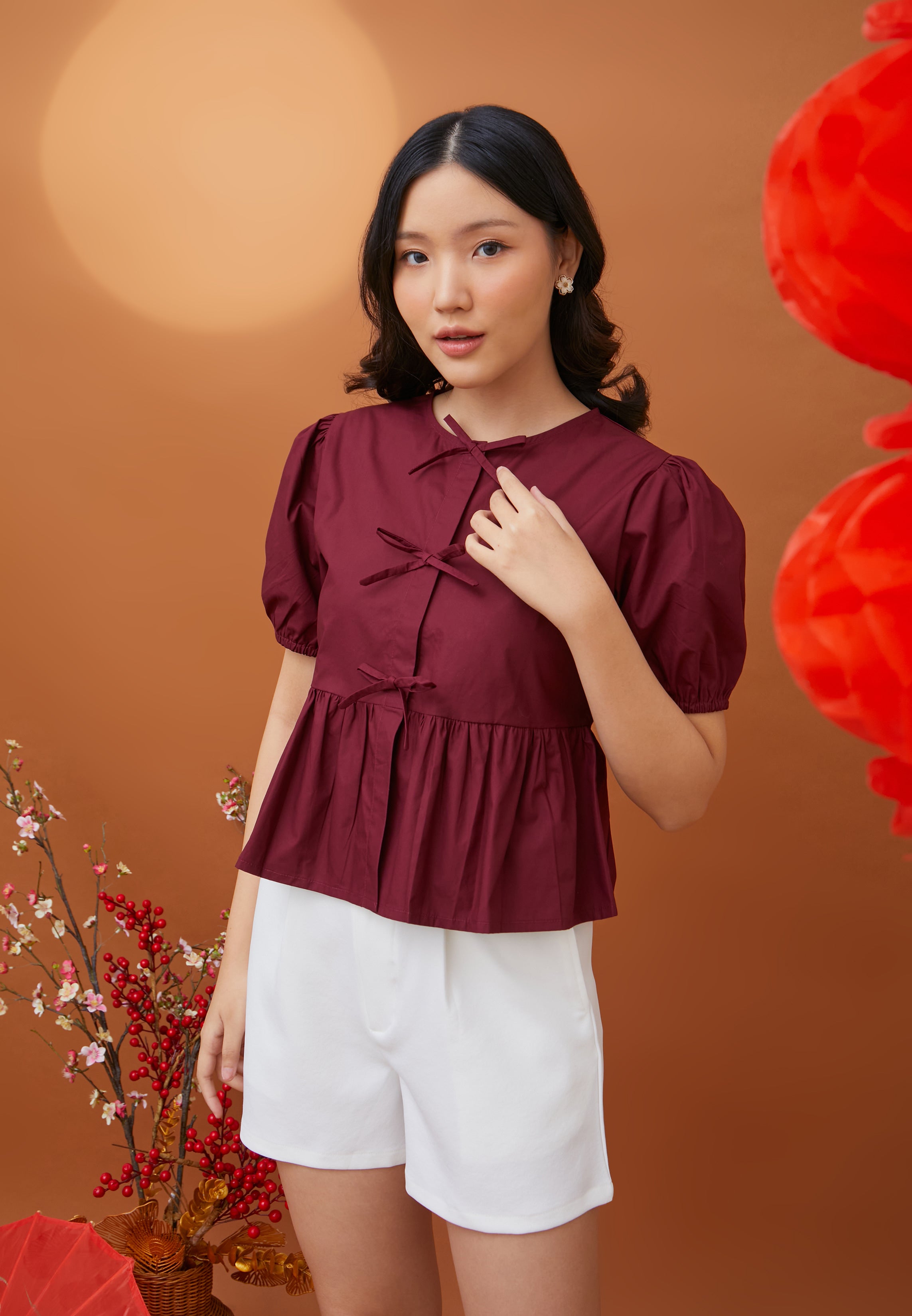 (MINOR DEFECT) Charlotte Blouse