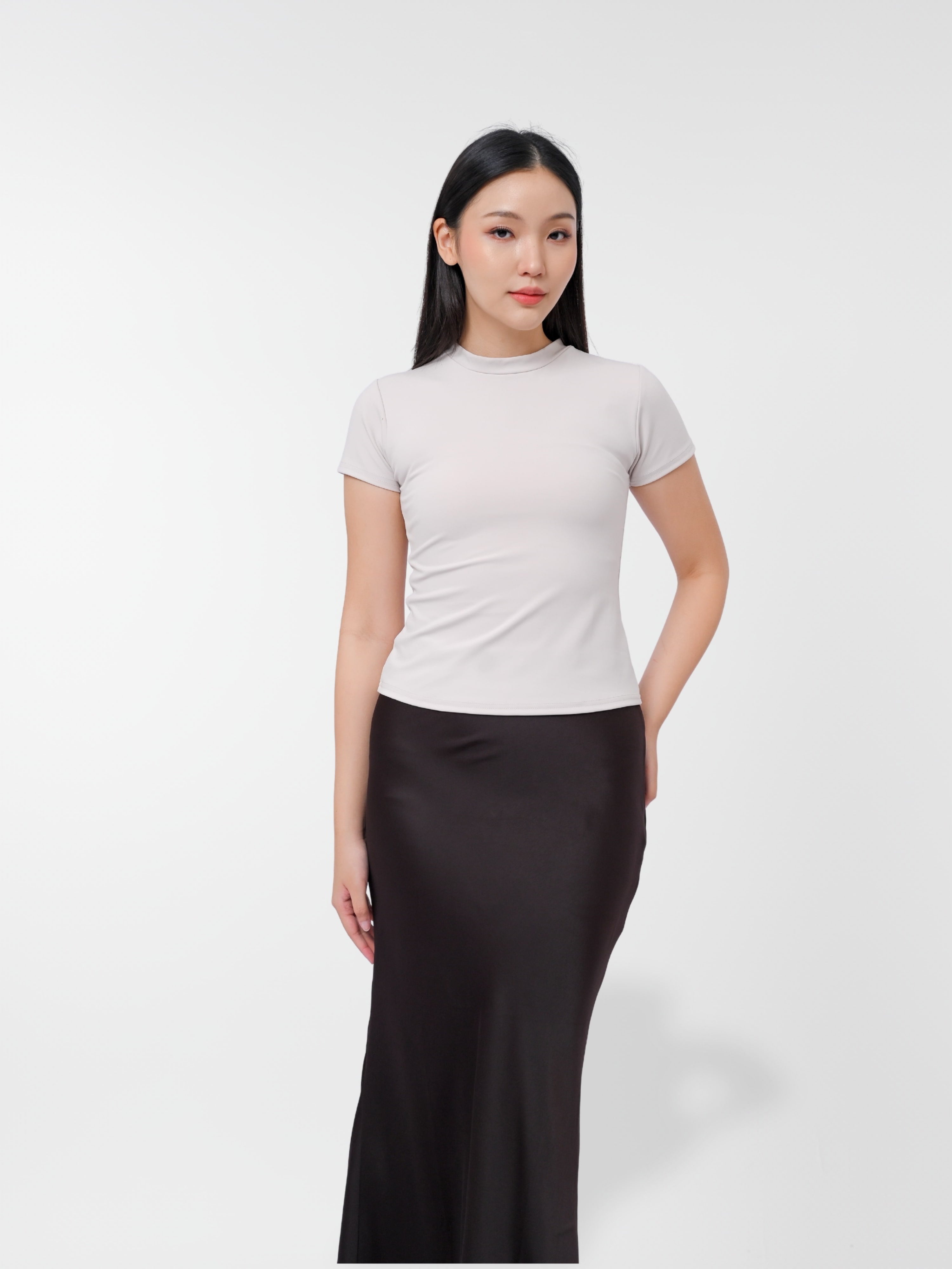 Ms Daisy Alana Basic Fitted T-Shirt