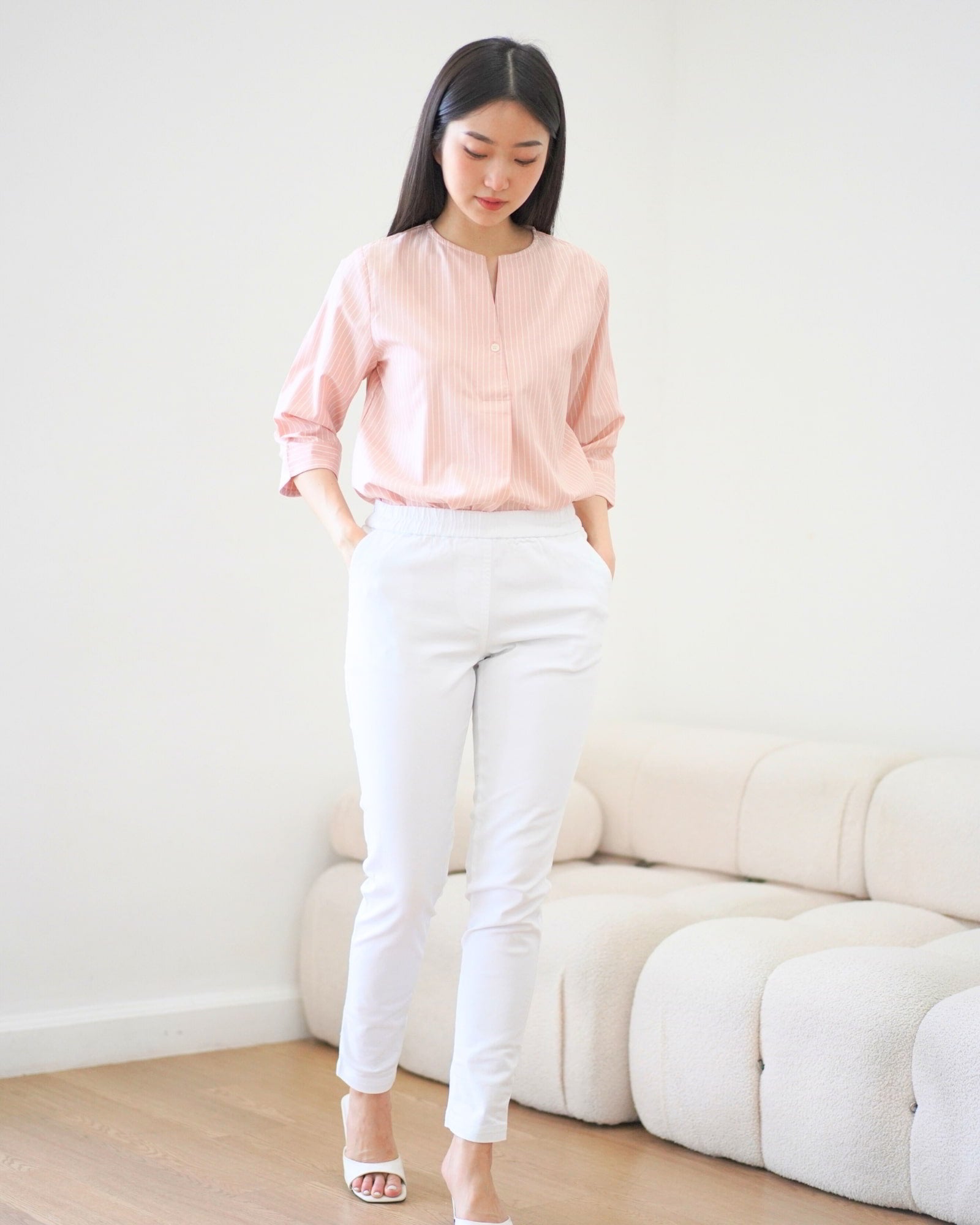 Ms Daisy Serena Stripe Top Kasual