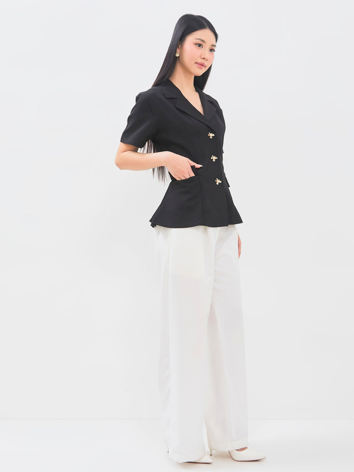 Ms Daisy Jane Blazer Top