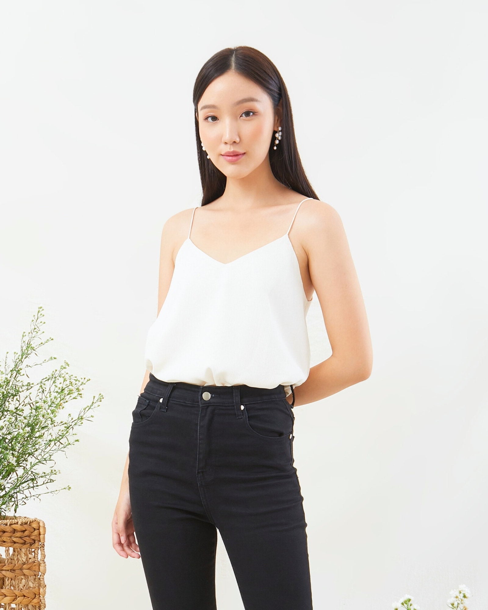 Ms Daisy Eden Textured Reversible Tanktop