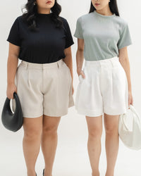 Ms Daisy Chrissy Pleated Wide Leg Shorts