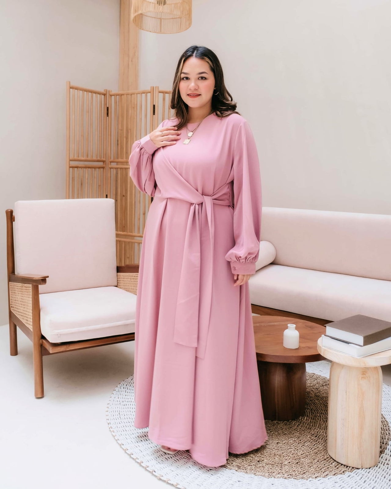 Ms Daisy Nadia Tied dress