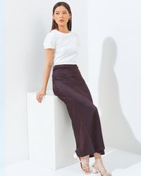 Ms Daisy Aurora Satin Skirt