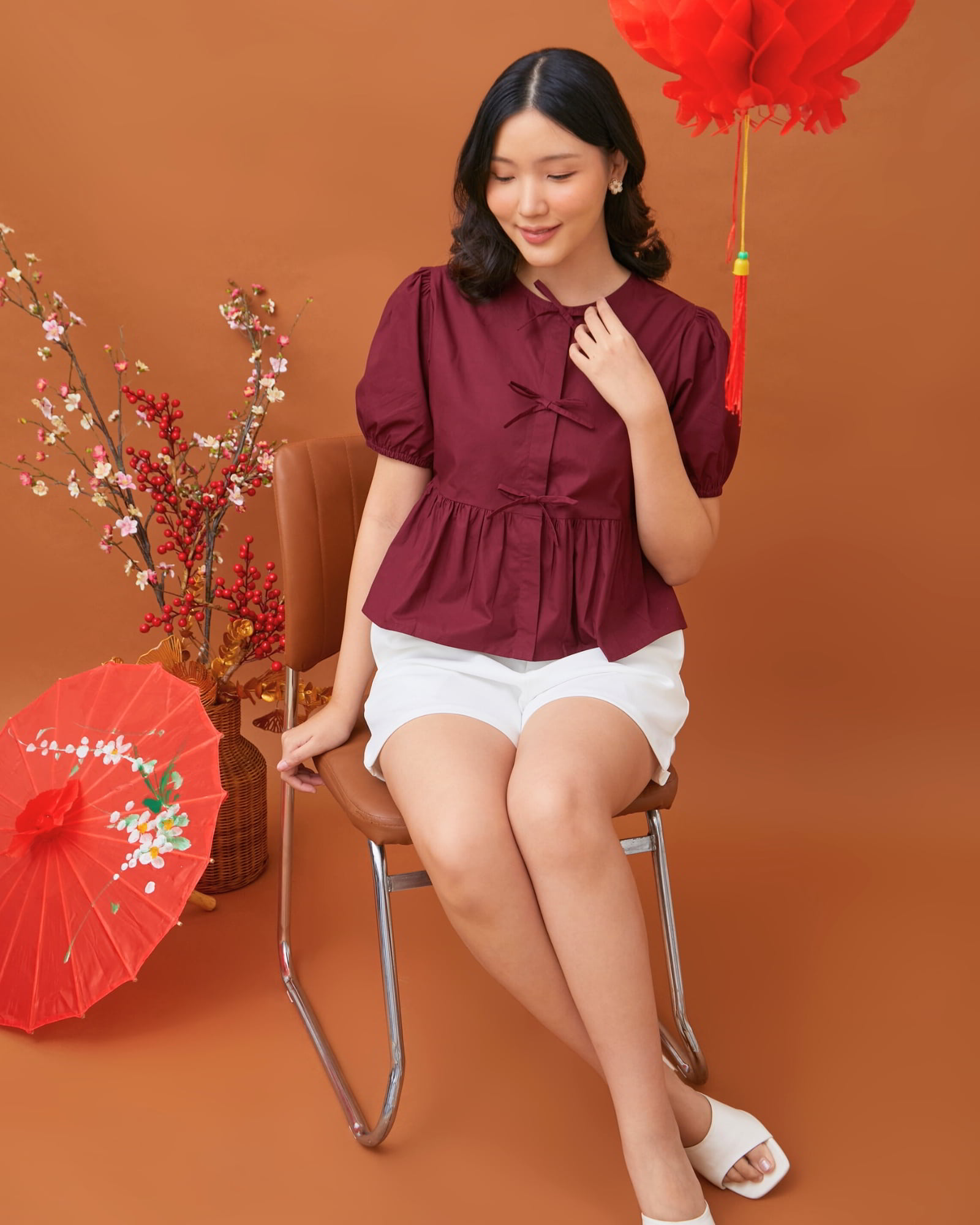 Ms Daisy Charlotte Coquette Blouse