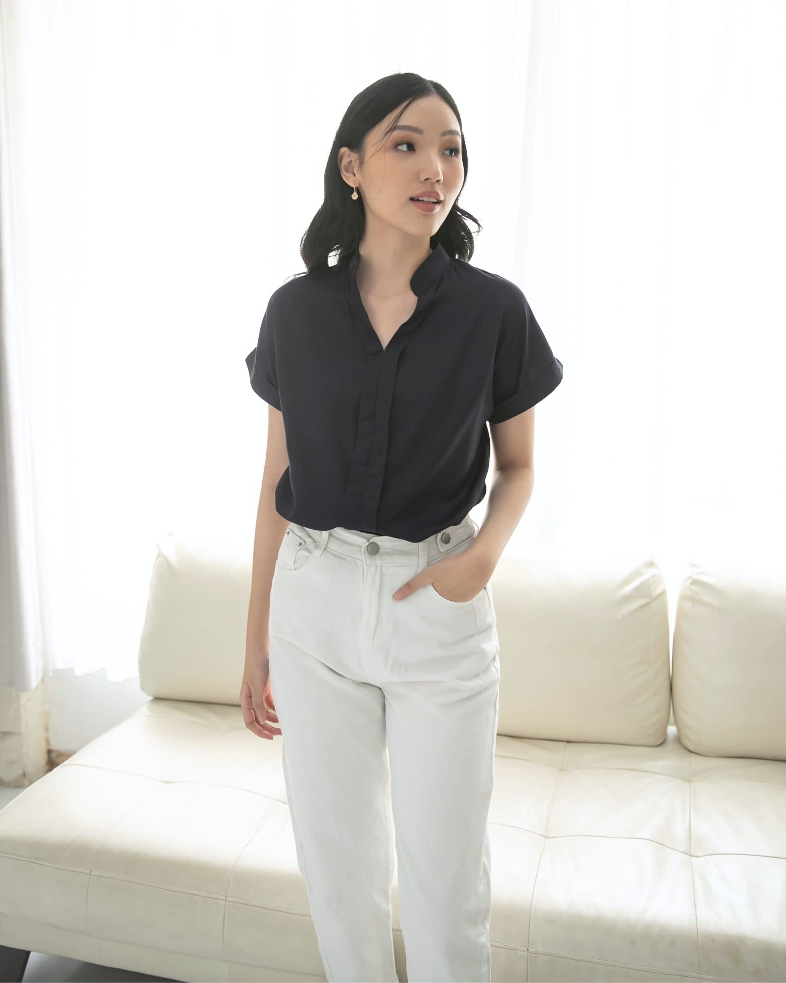 Ms Daisy Rhea Soft Cotton Blouse