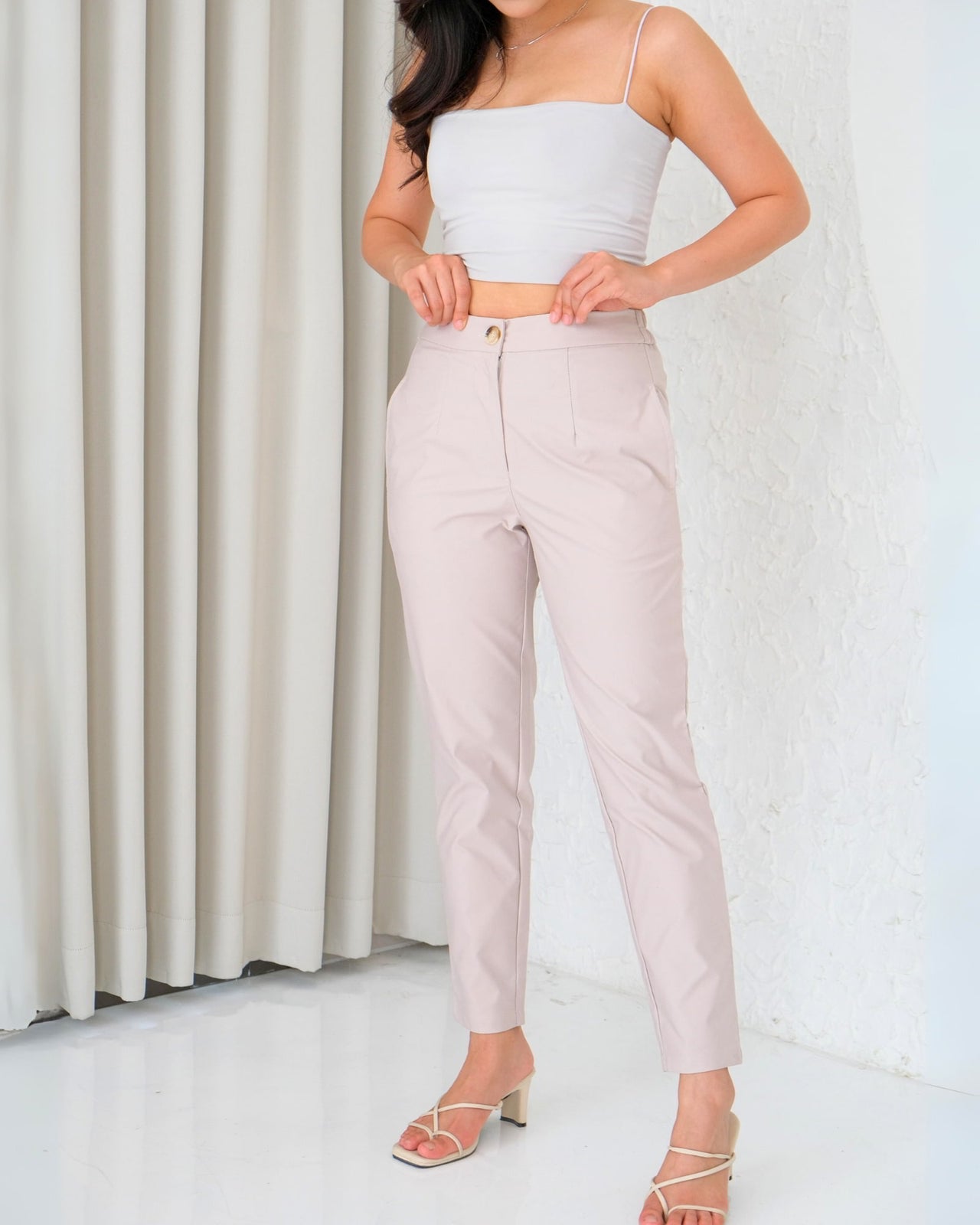 Ms Daisy Mia Basic Cropped Pants
