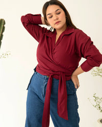 [Ms Daisy x Jourimanzky] Sassy Wrapped Top