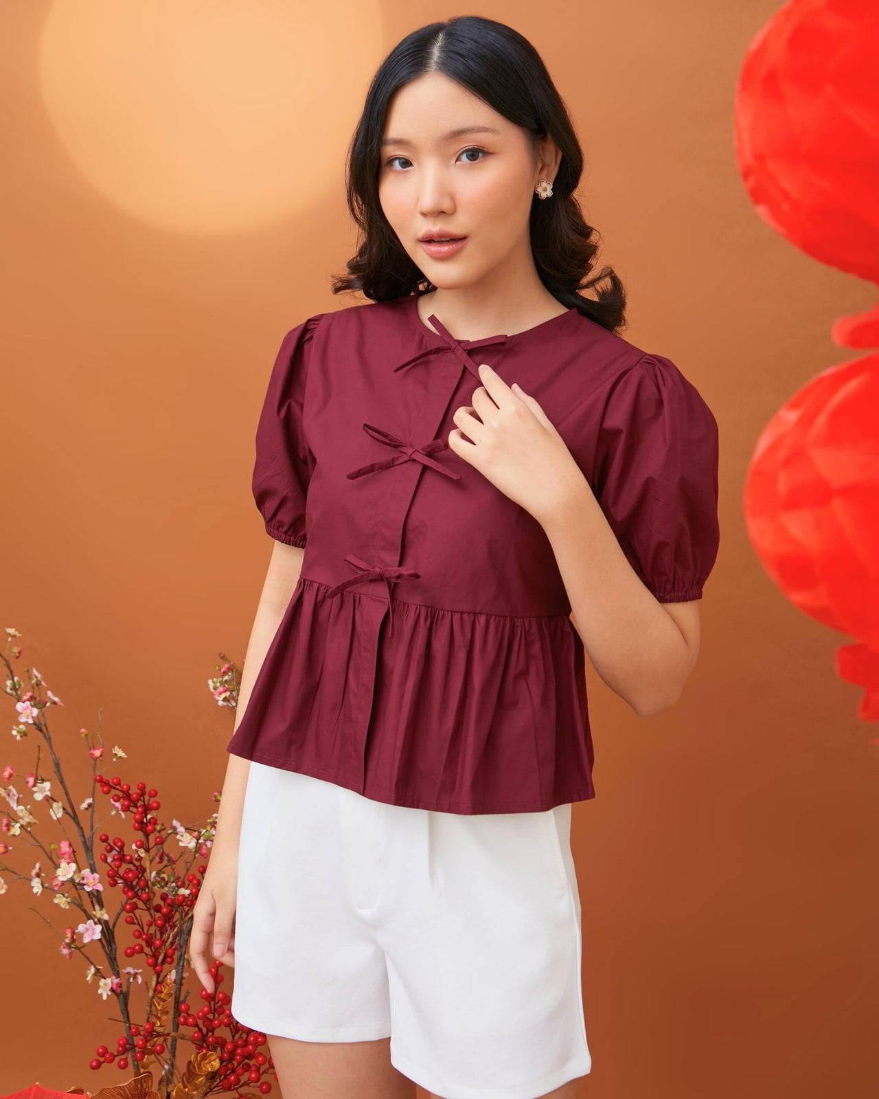 Ms Daisy Charlotte Coquette Blouse
