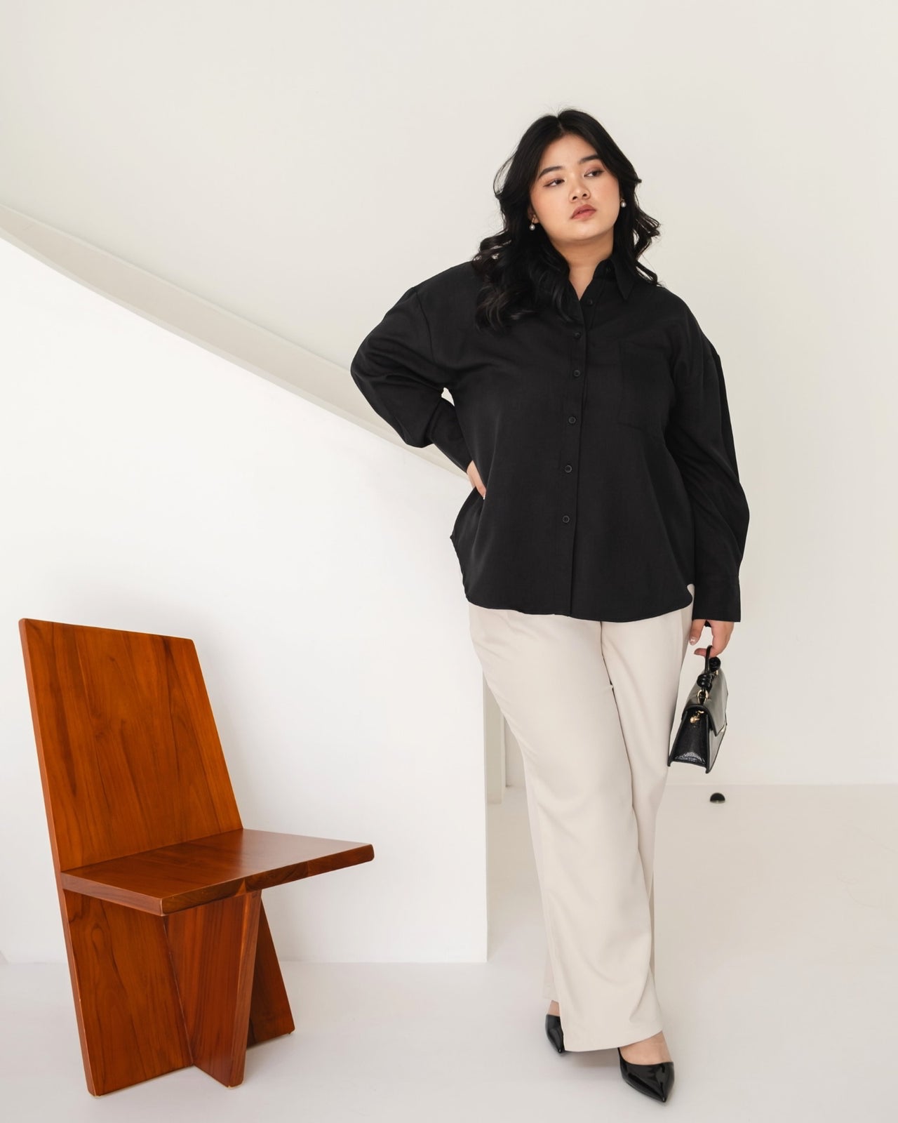 Ms Daisy Camilla Oversized Shirt with Pockets