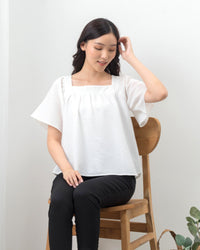 Ms Daisy Kyra Top with Flutter Sleeve