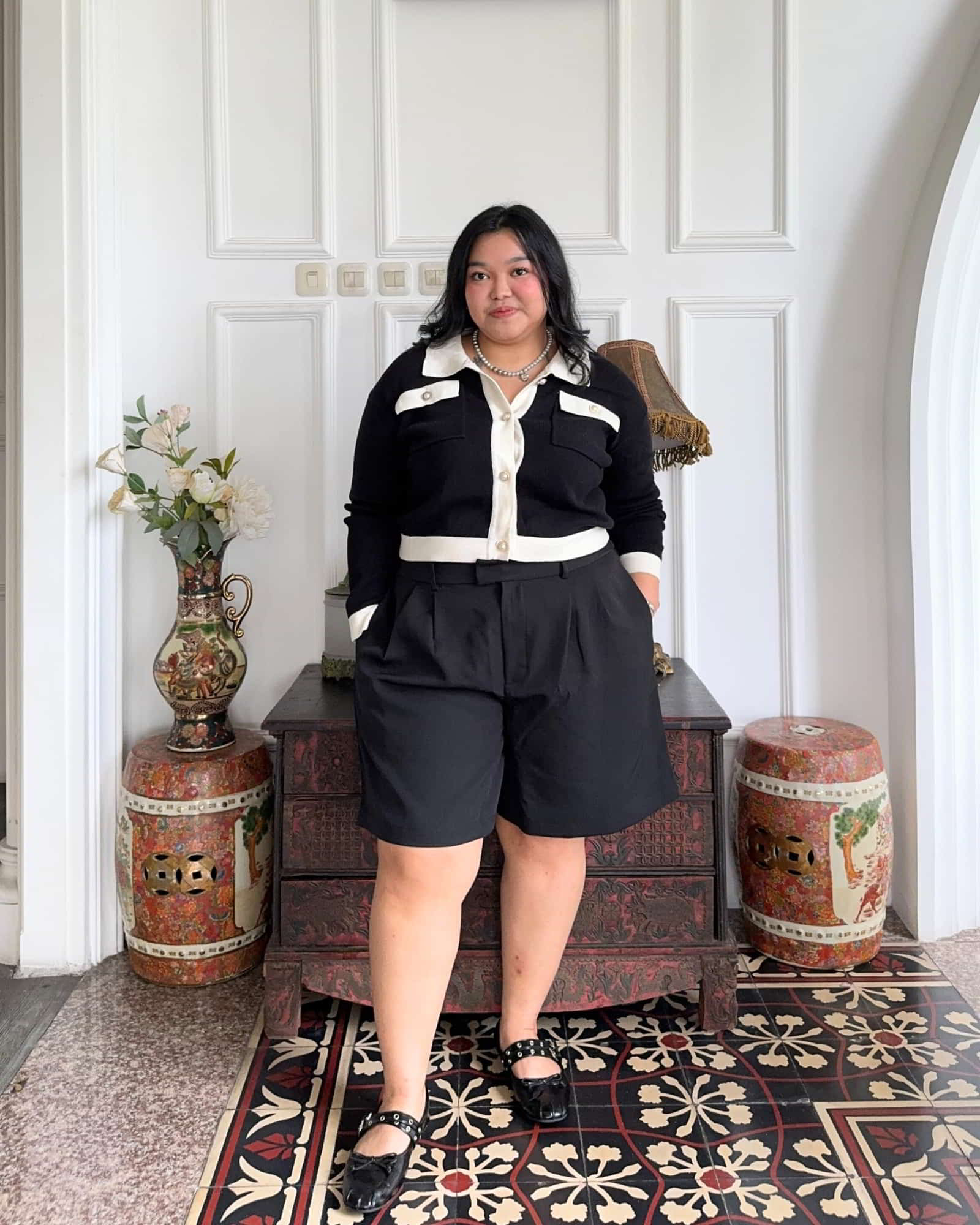 Ms Daisy Lou Midi A Line Shorts