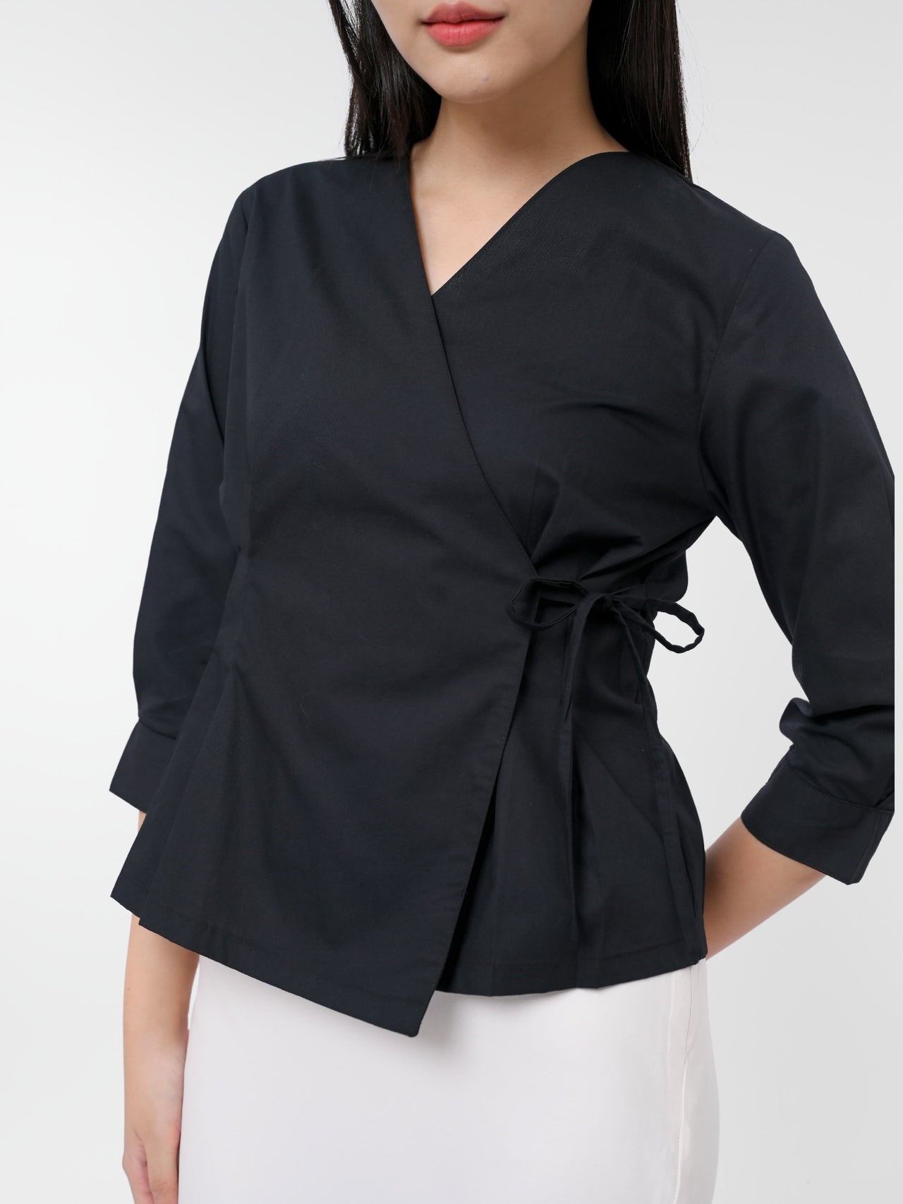 Ms Daisy Adora Kimono-like Tied Top Long Sleeve