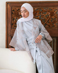 Ms Daisy Zahra Premium Organza Brocade Outer