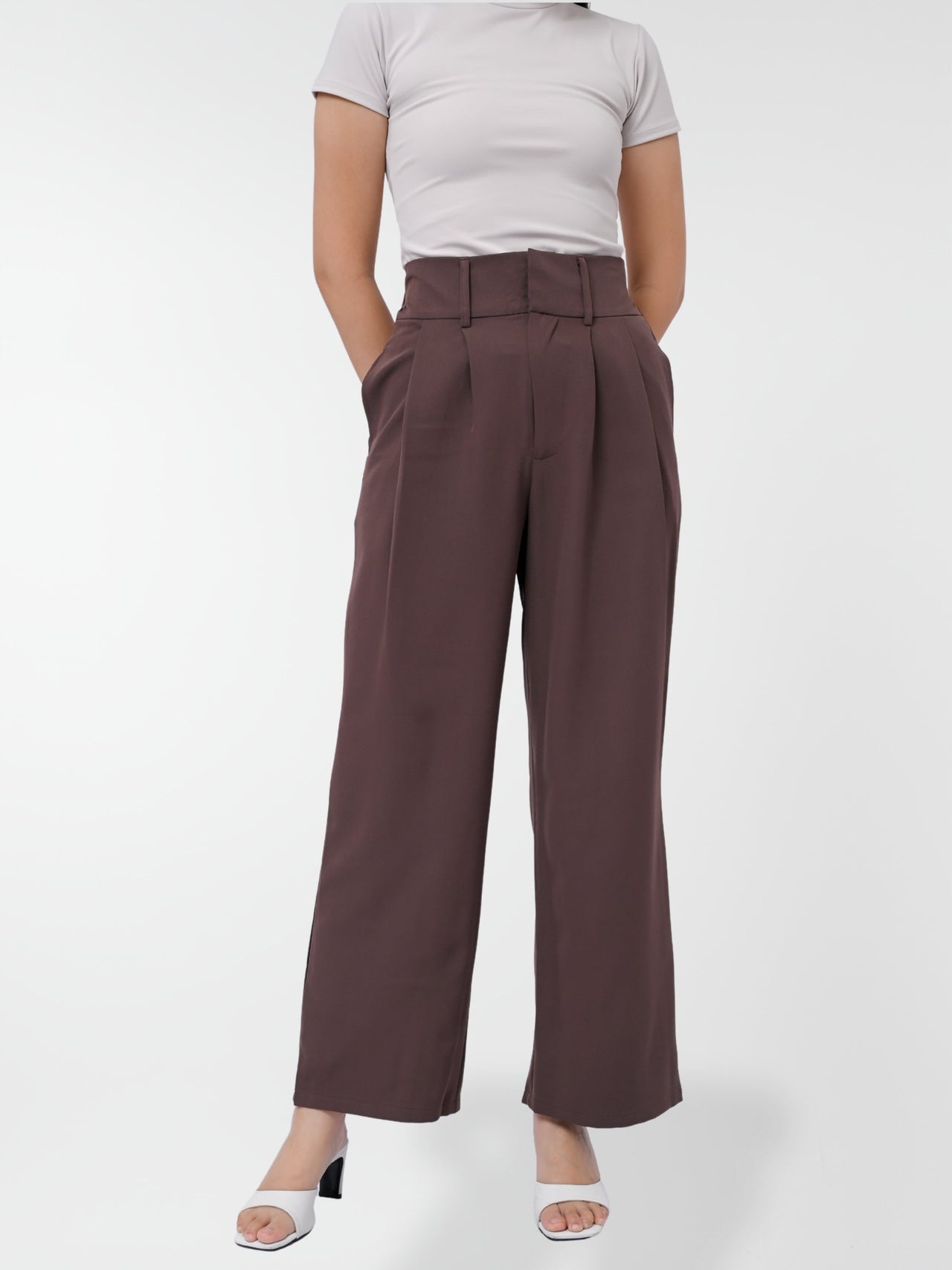 Ms Daisy Briana Premium High-Waisted Pants