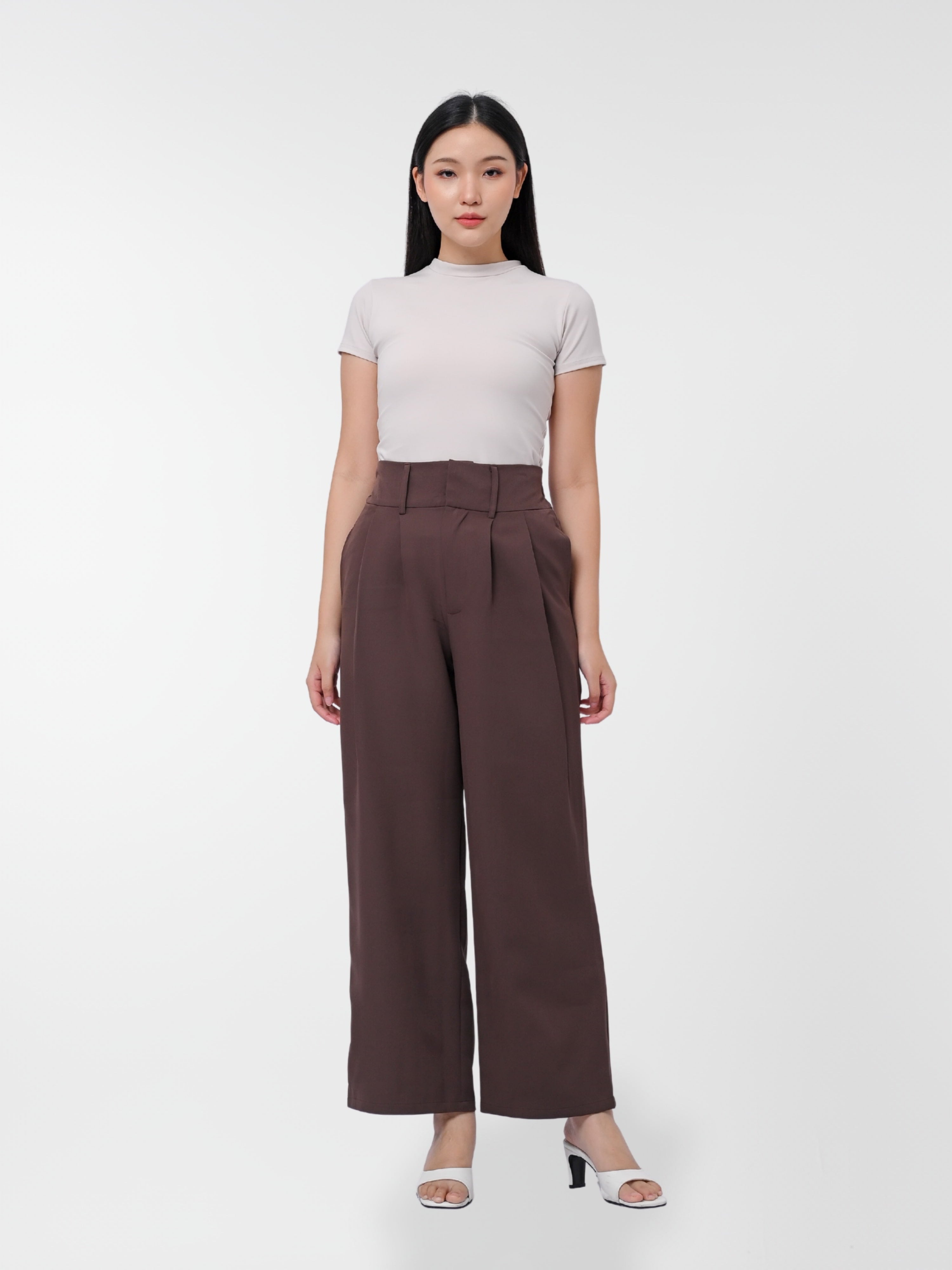 Ms Daisy Briana Premium High-Waisted Pants