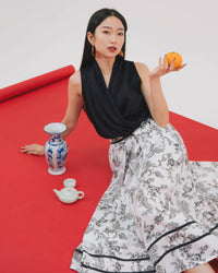 Ms Daisy Mandarin Flare Skirt / Rok (Skirt Only)
