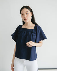 Ms Daisy Kyra Top with Flutter Sleeve