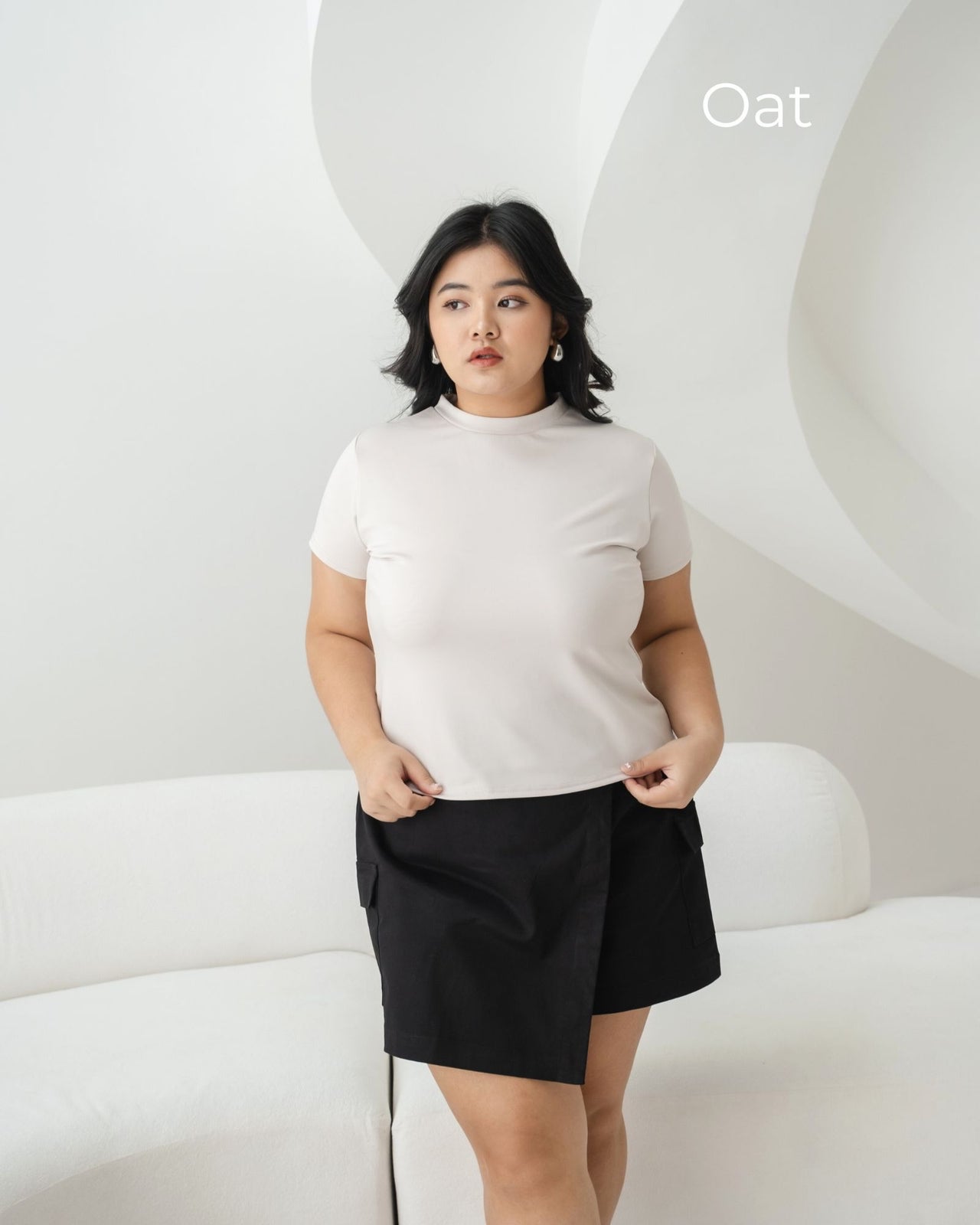 Ms Daisy Alana Basic Fitted T-Shirt