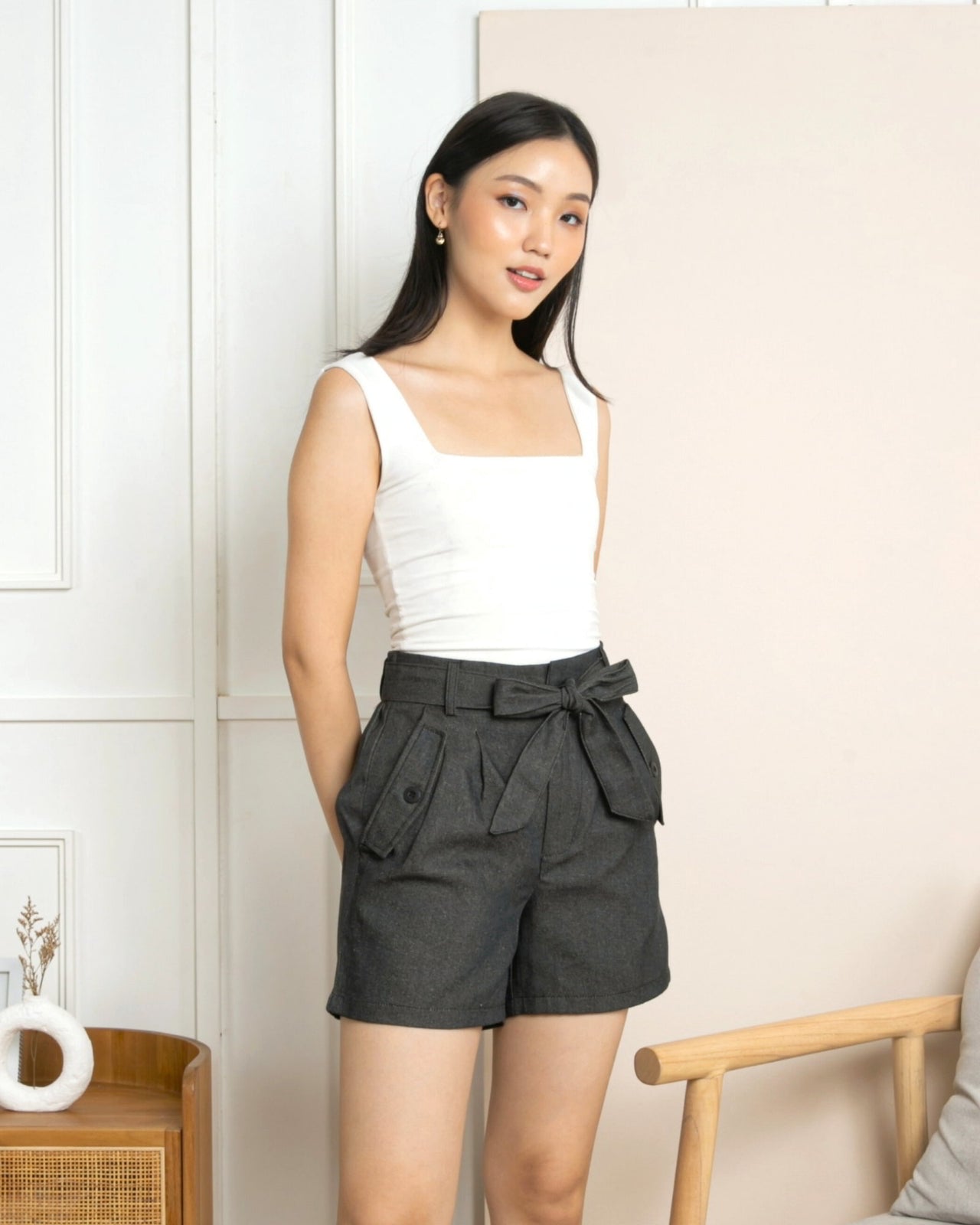 Ms Daisy Halie High Waist Shorts