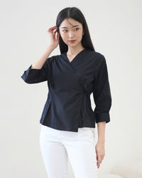 Ms Daisy Adora Kimono-like Tied Top Long Sleeve