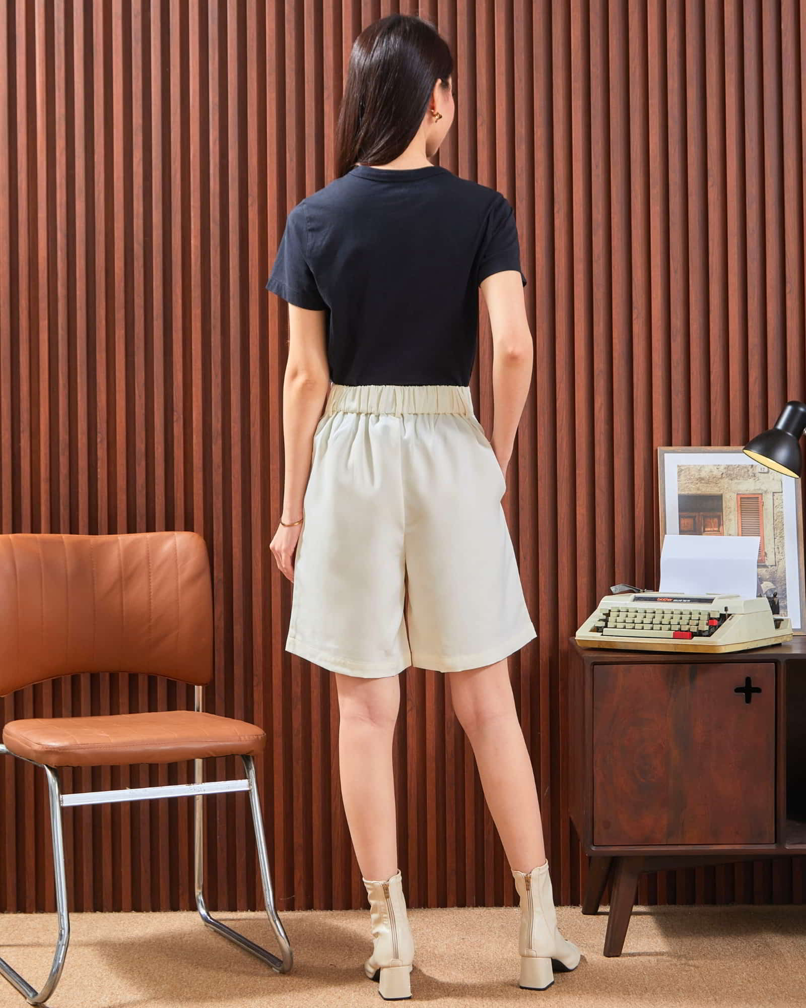 Ms Daisy Lou Midi A Line Shorts